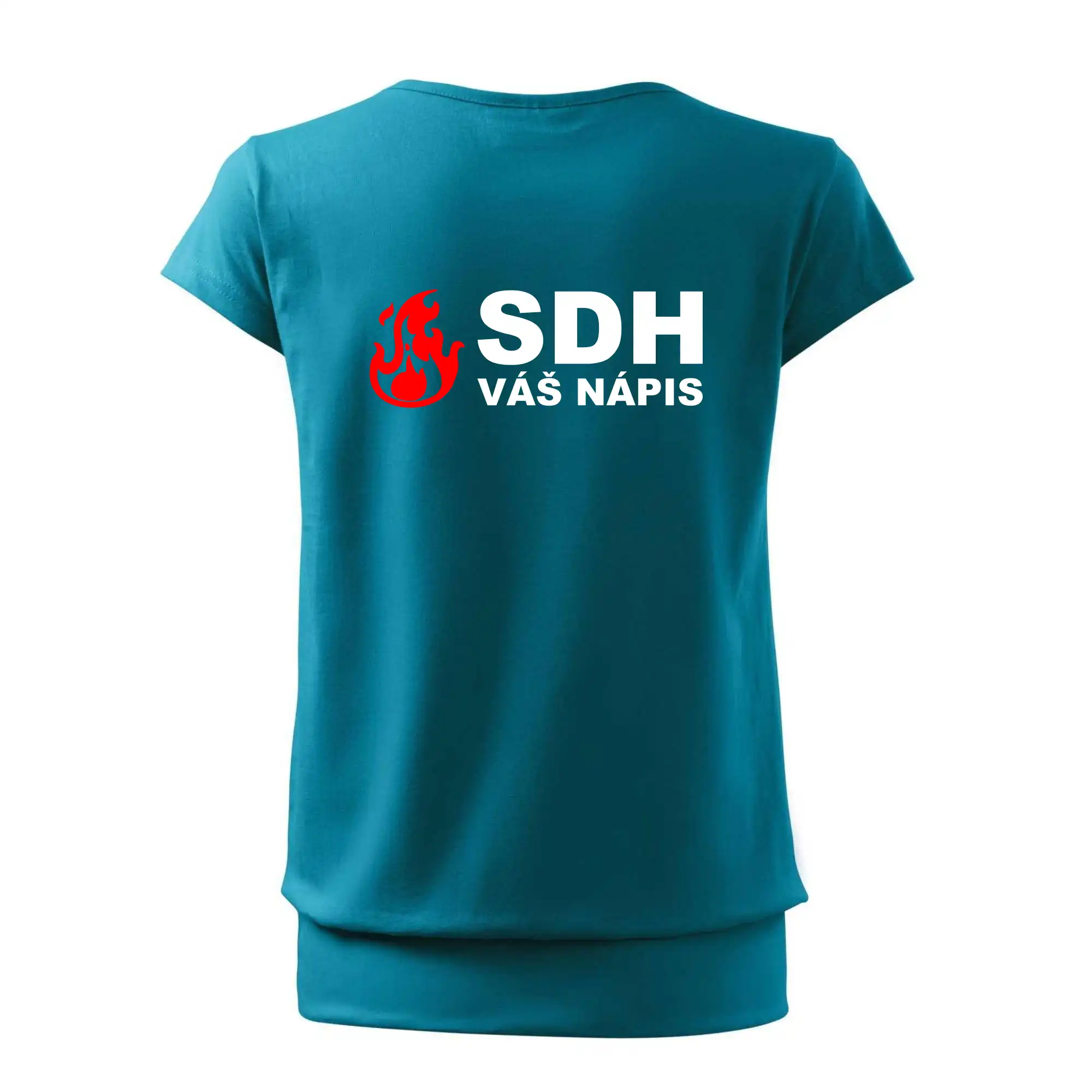 SDH nápis (oheň, název sboru - vlastní nápis)