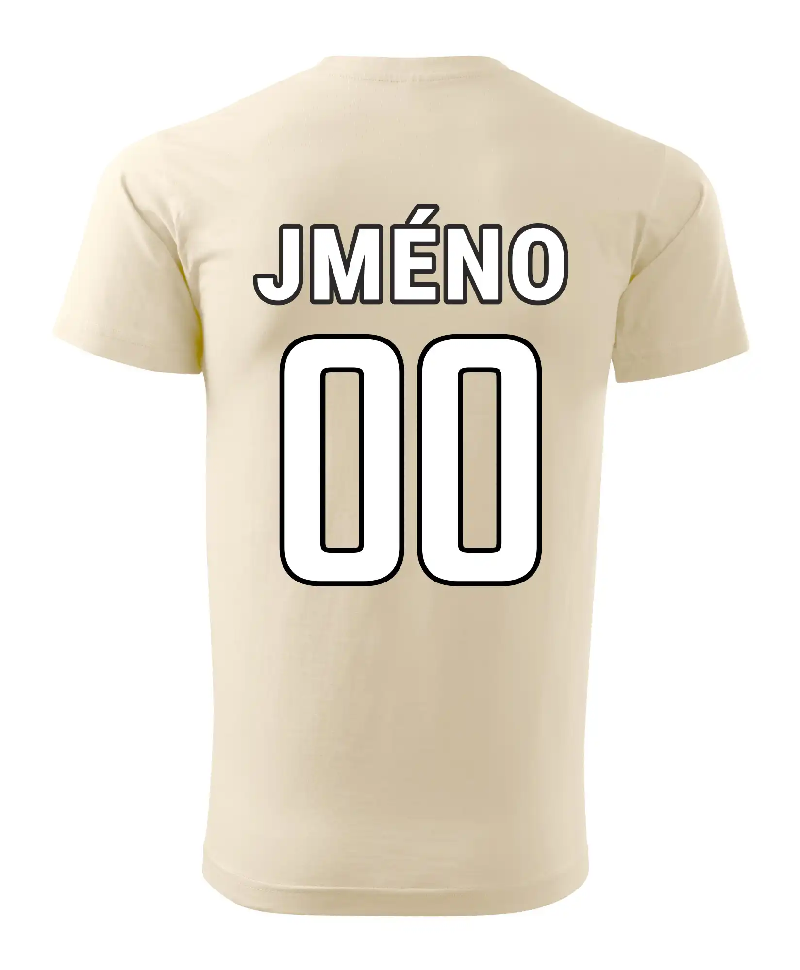 Fotbalový dres - vlastní jméno a číslo