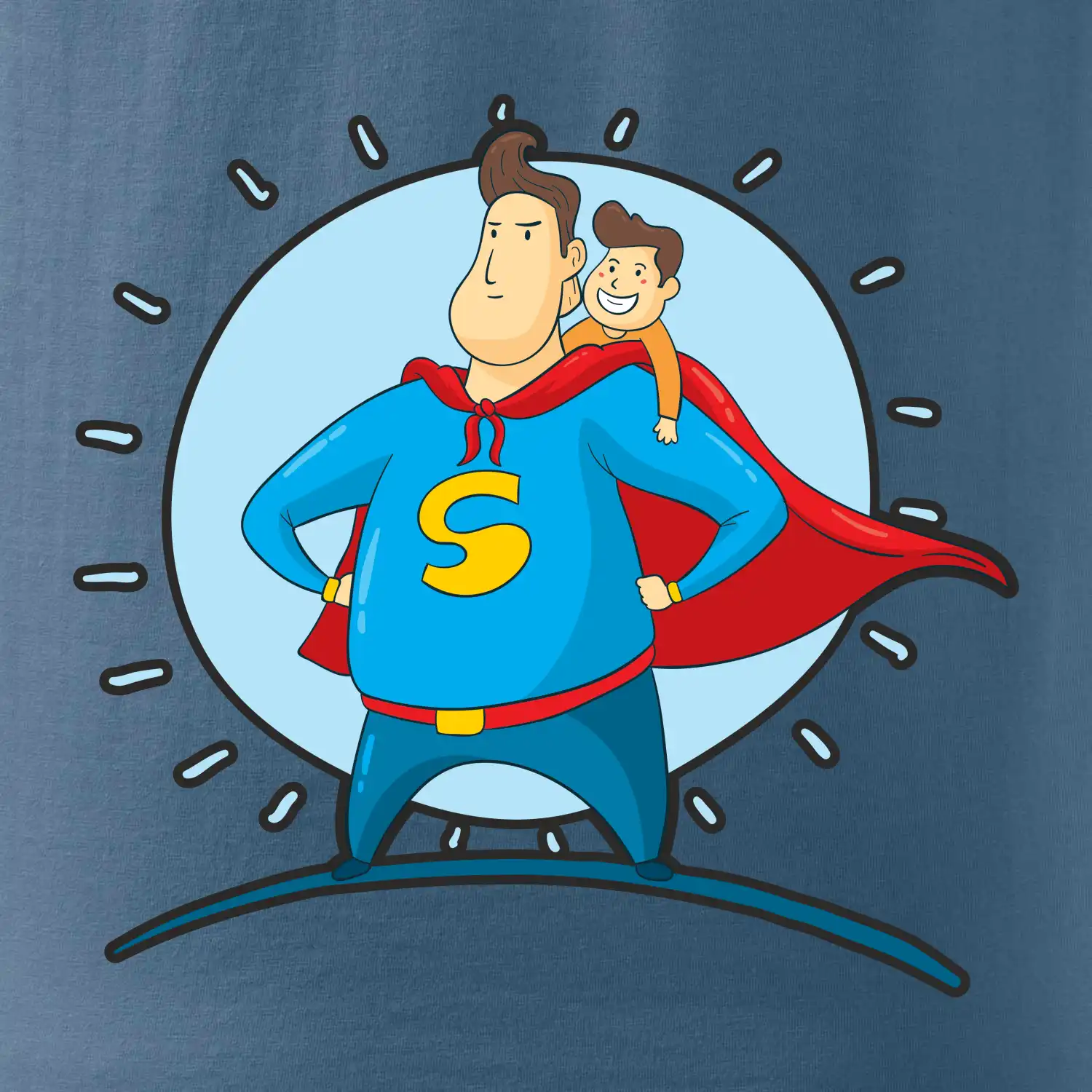 Táta superman - kluk