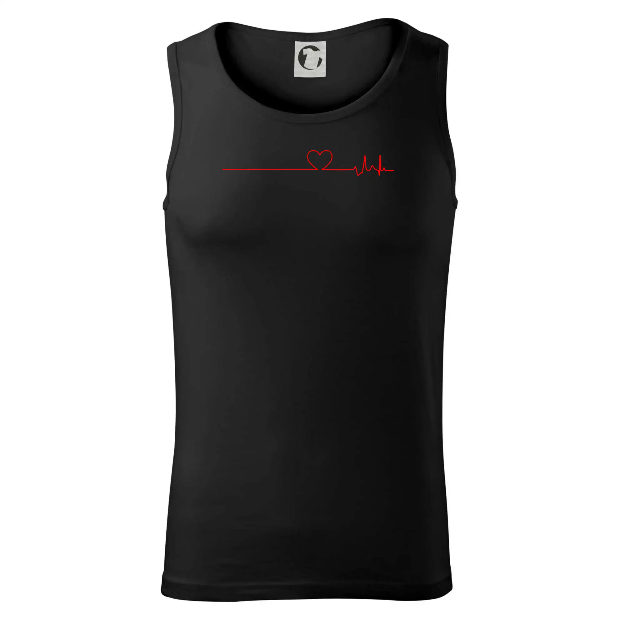 Poker EKG srdce červené