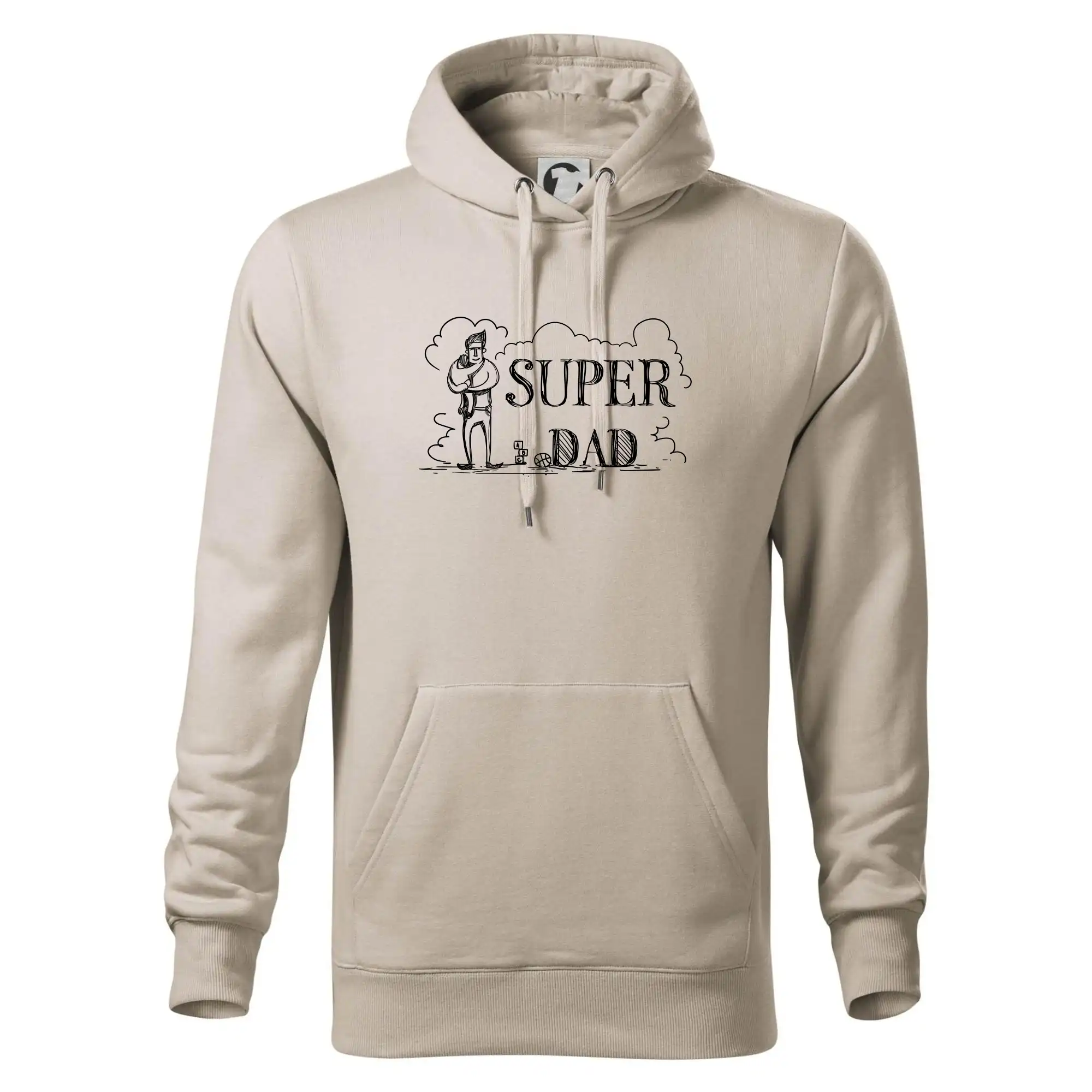 Kreslený nápis super dad