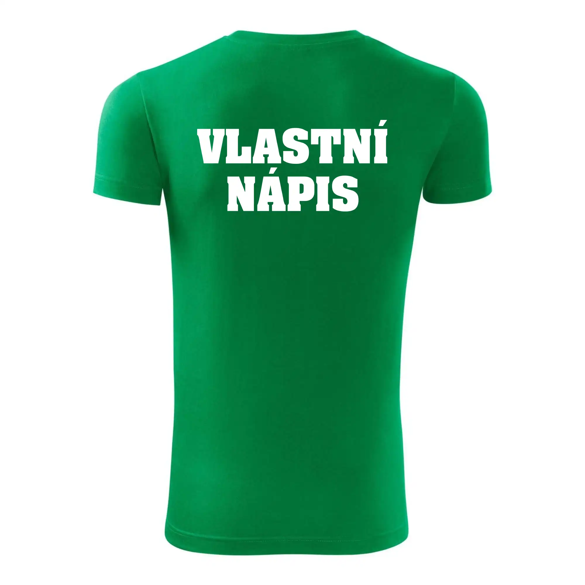 Hvězda života - vlastní nápis vpředu a vzadu
