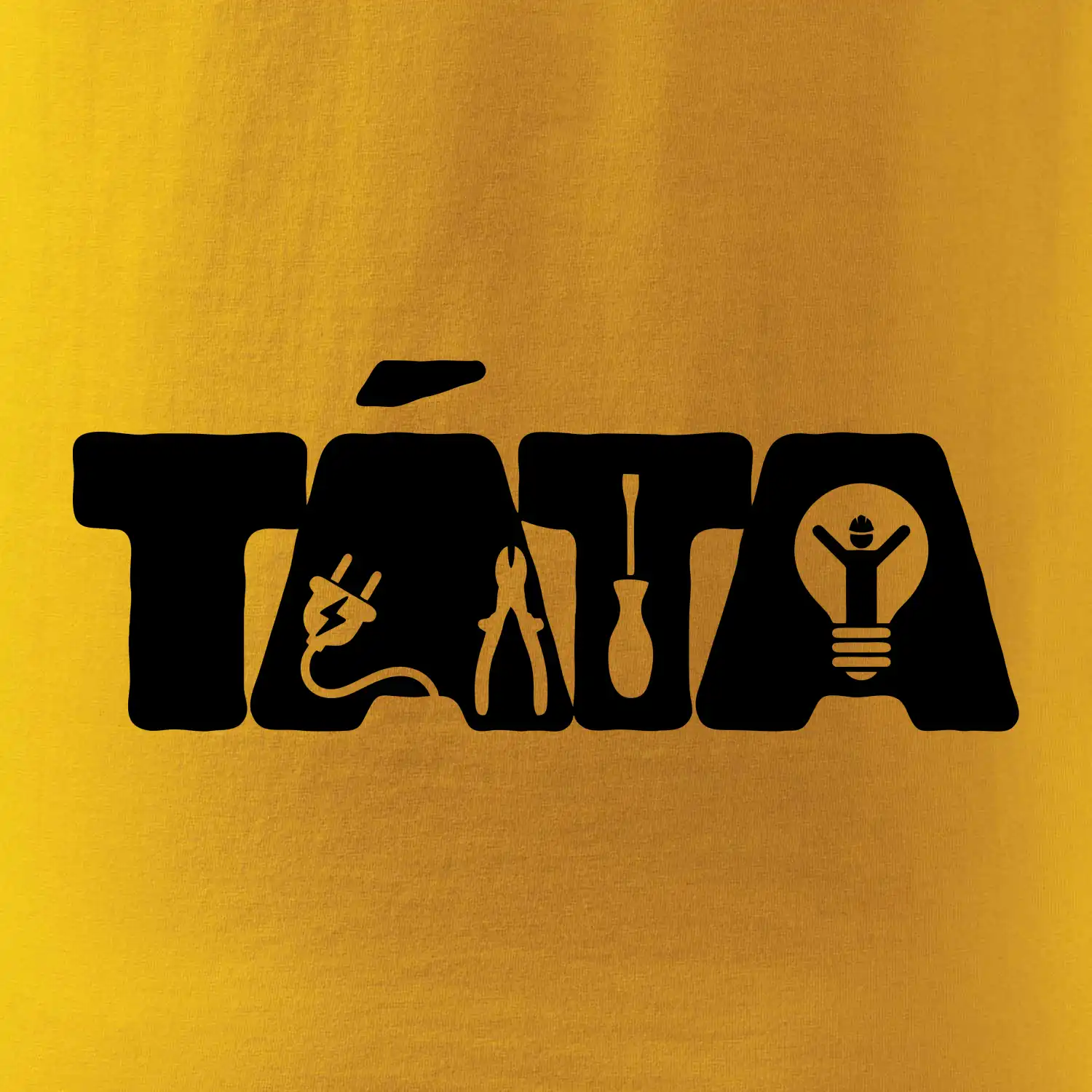 Táta nápis - elektrikář