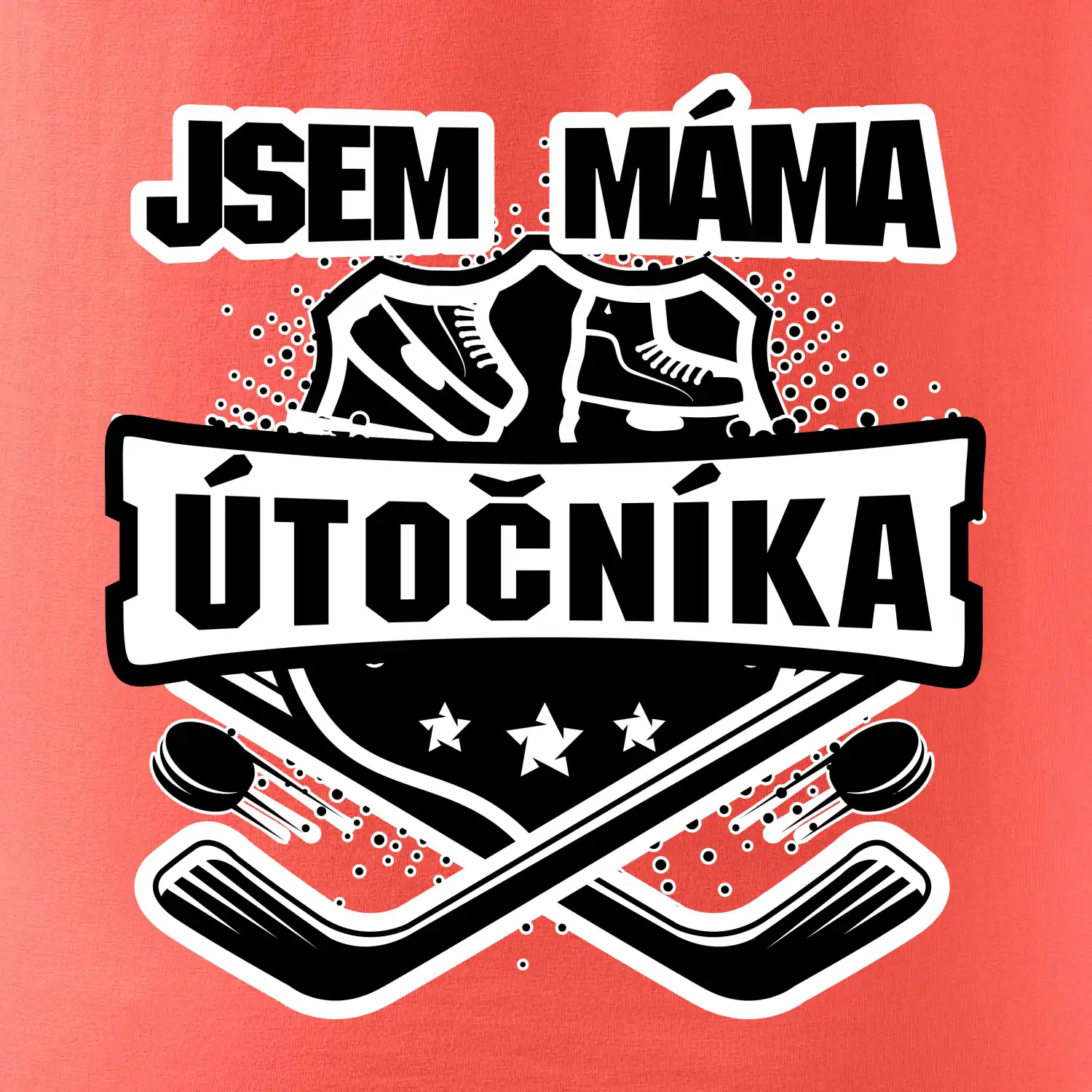 Hokejový erb - Táta útočníka