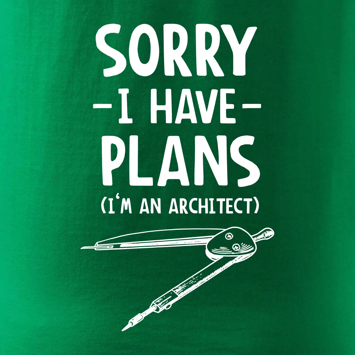Sorry I have plans - architect