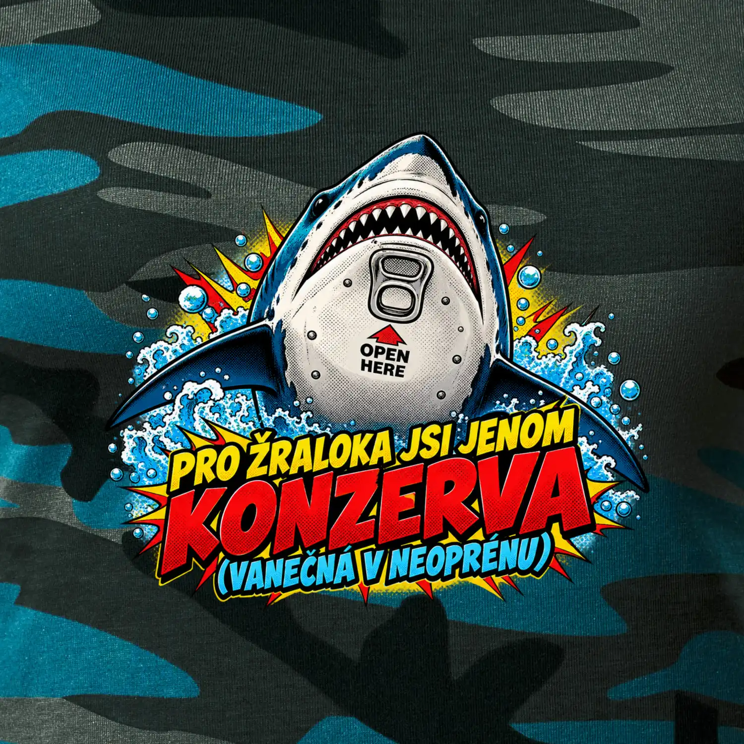 Pro žraloka jsi jen konzerva
