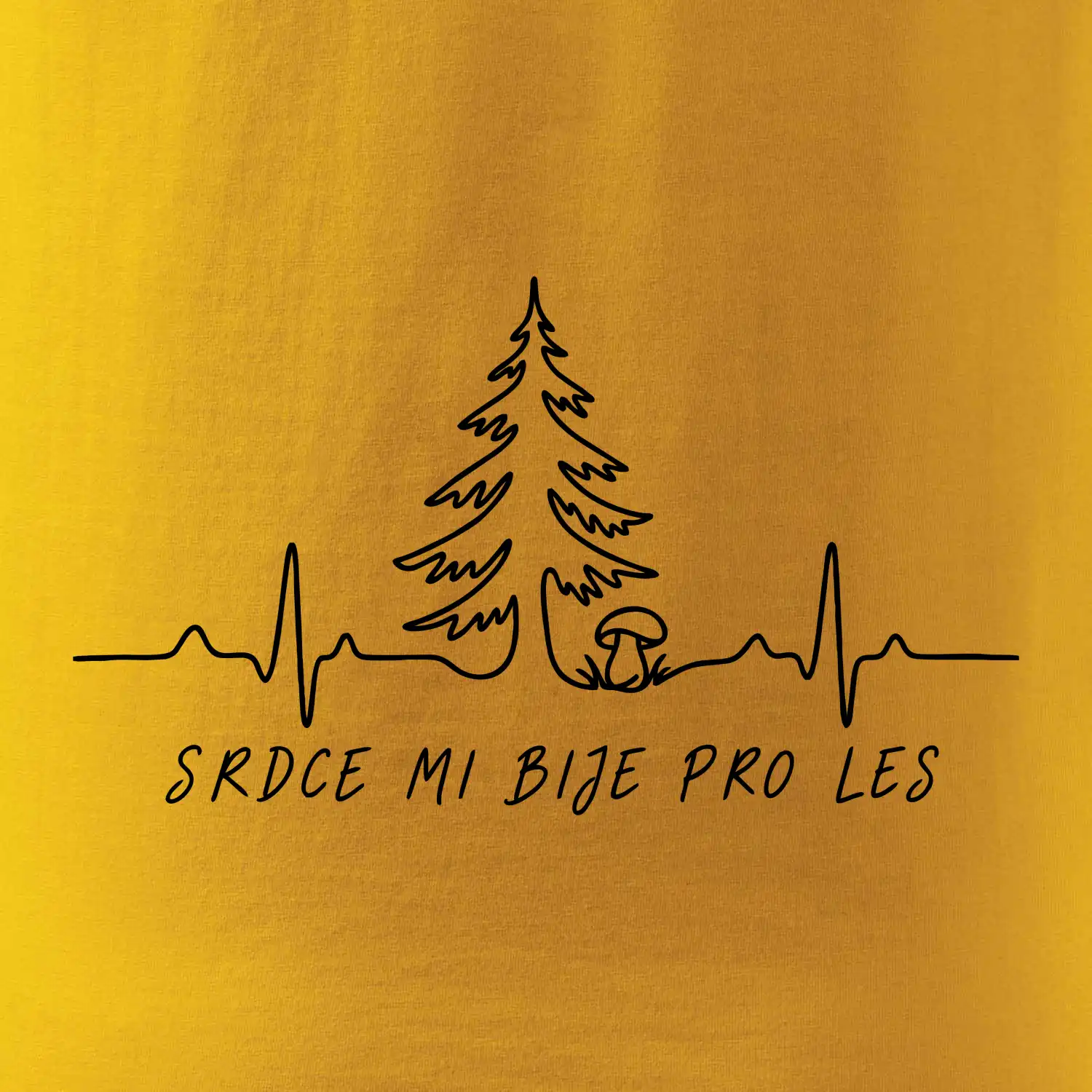 Srdce mi bije pro les