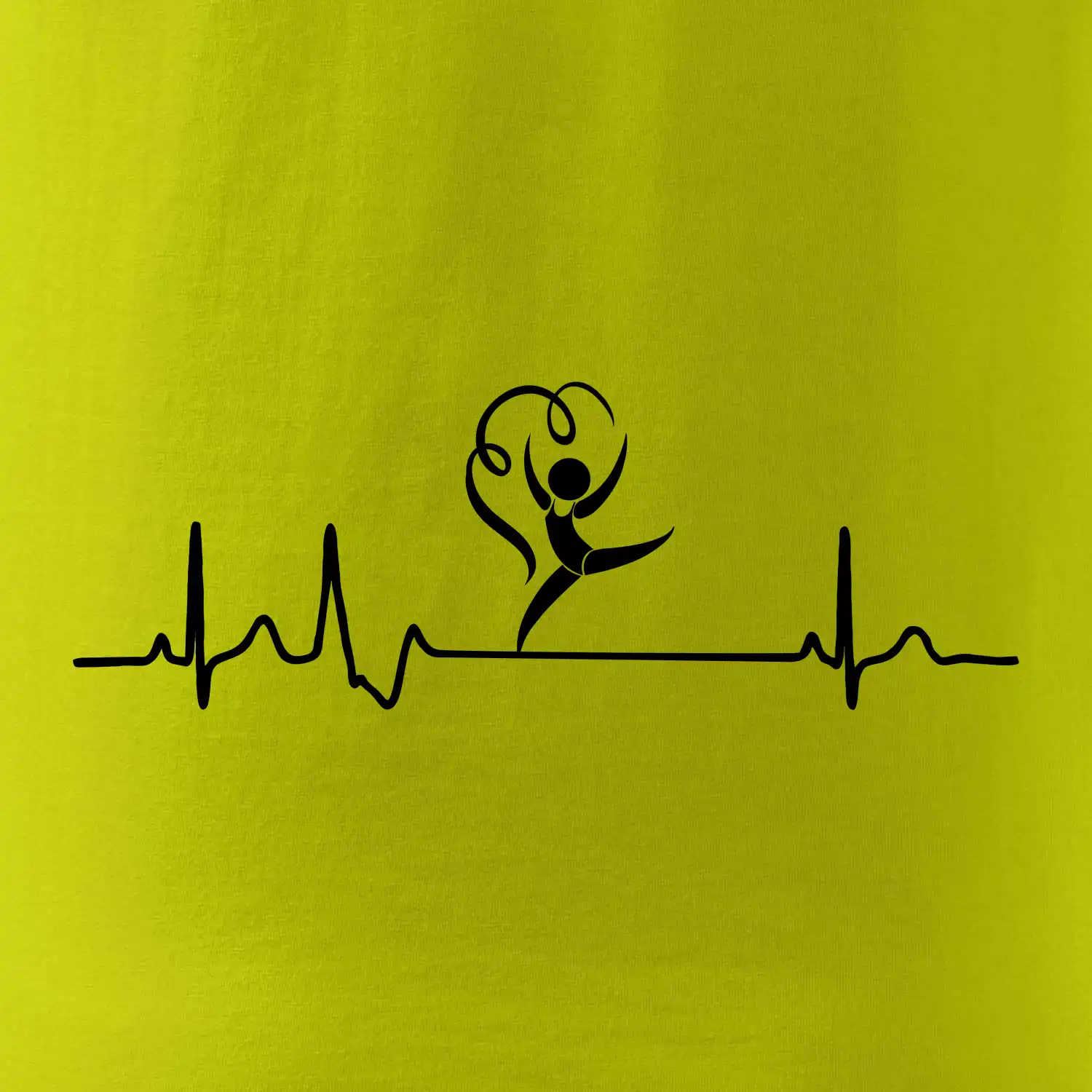 EKG moderní gymnastika stuha