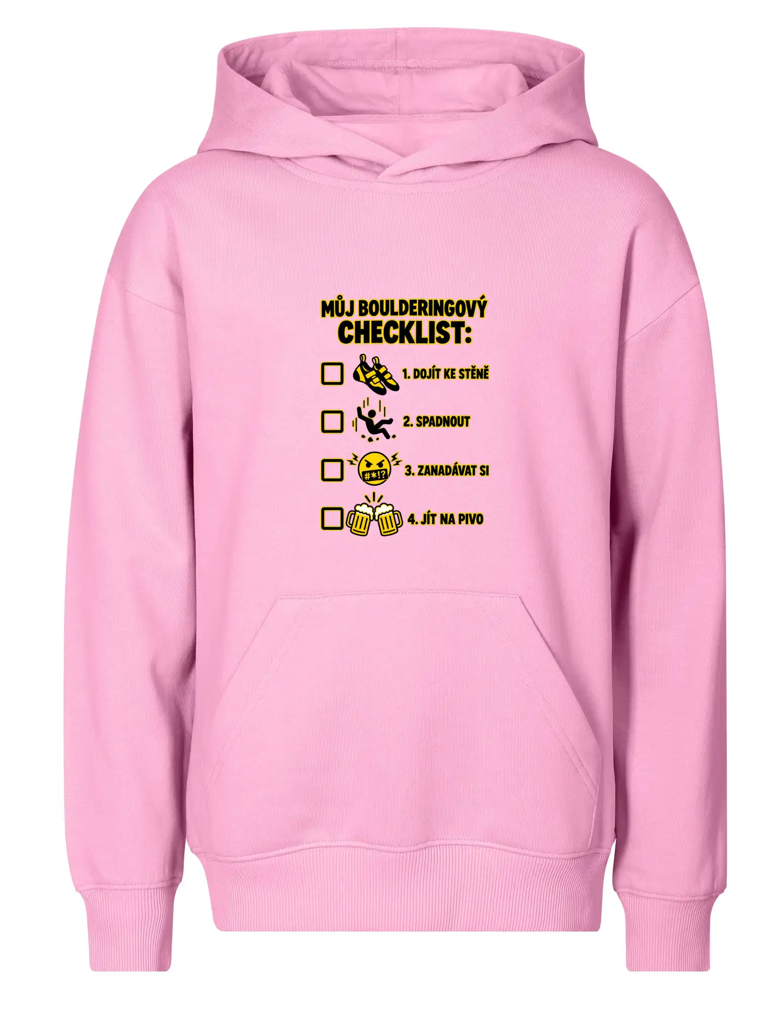 Můj boulderingový checklist