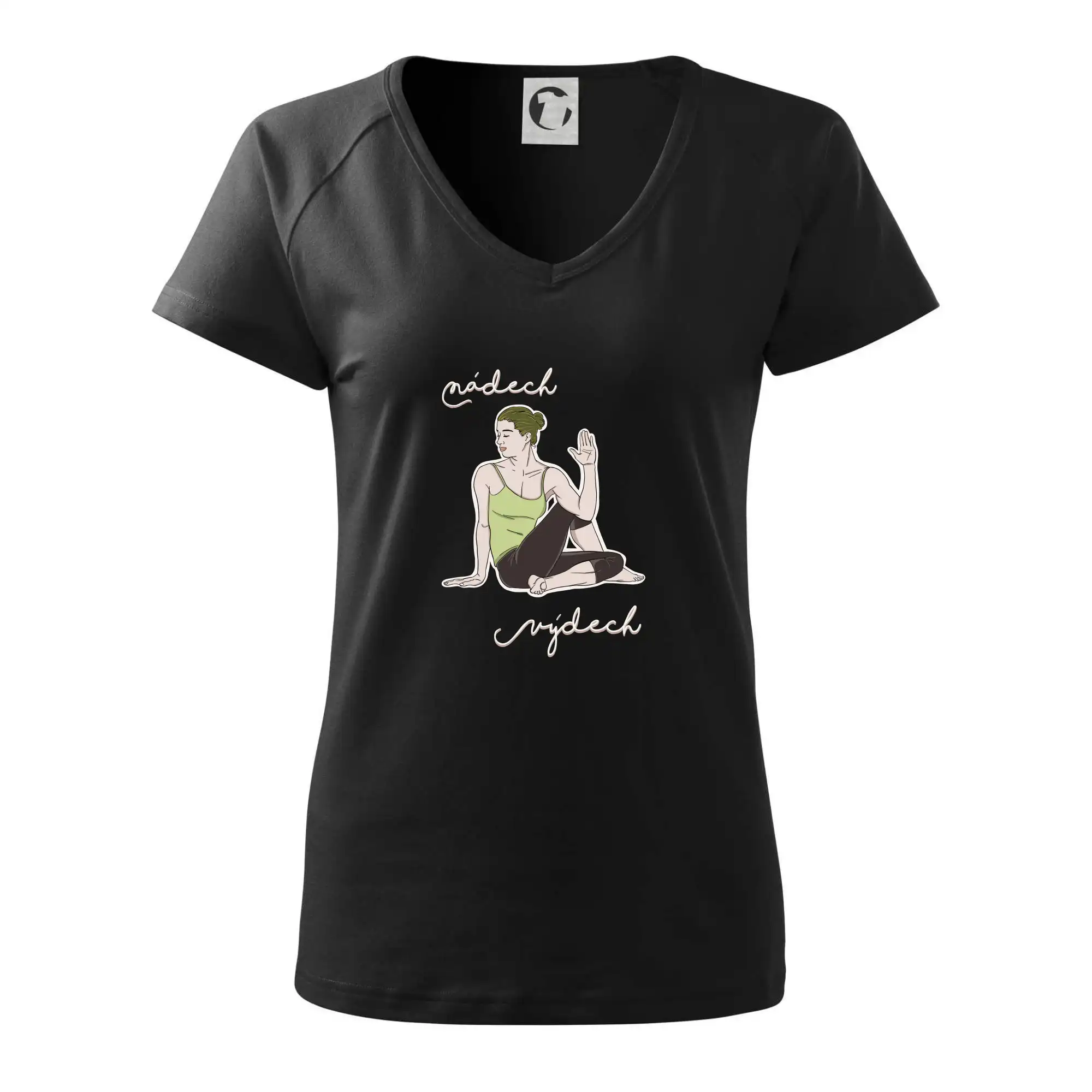 Yoga nádech výdech (Radek Pilař ART)