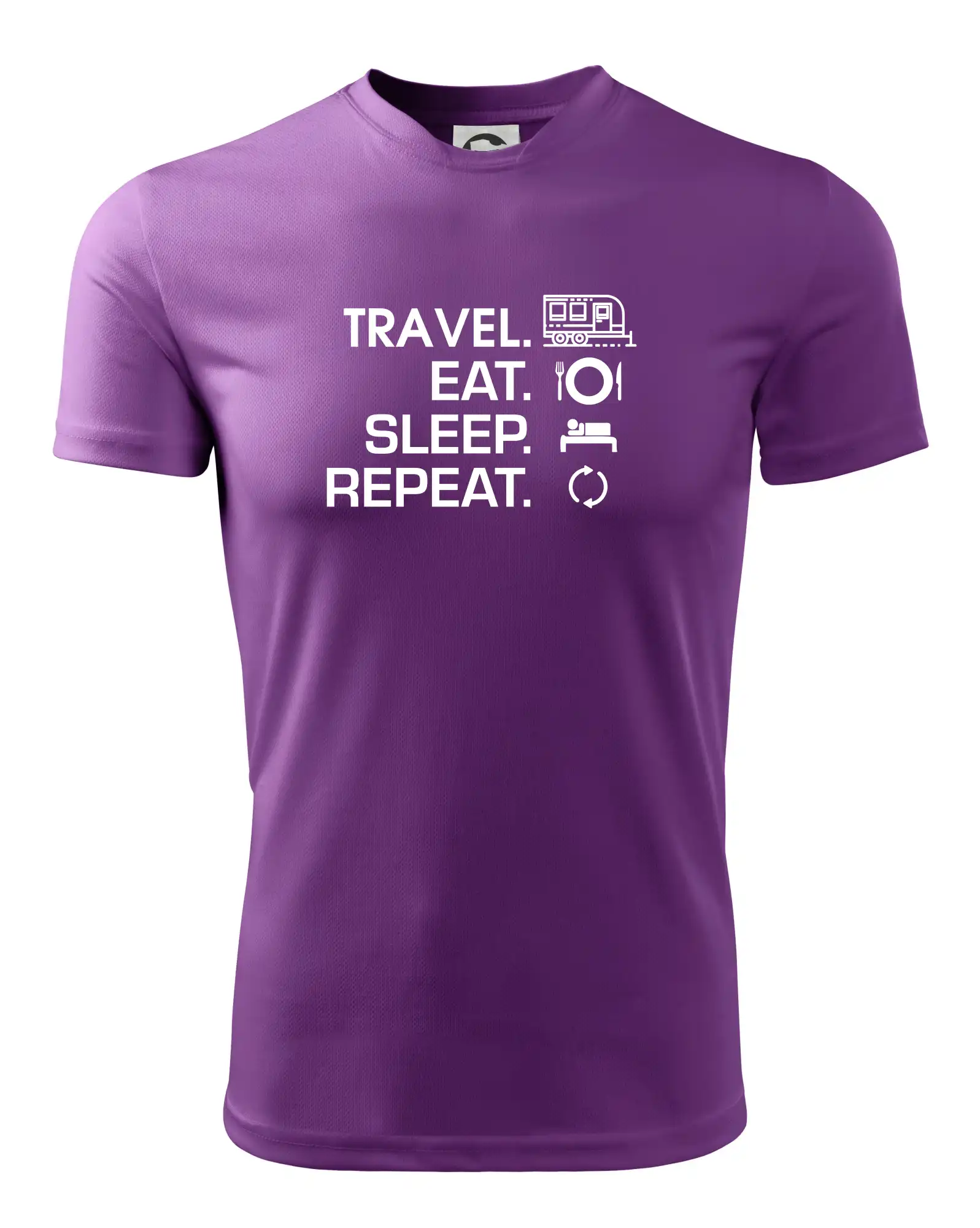 Eat sleep travel - Velký  přívěs