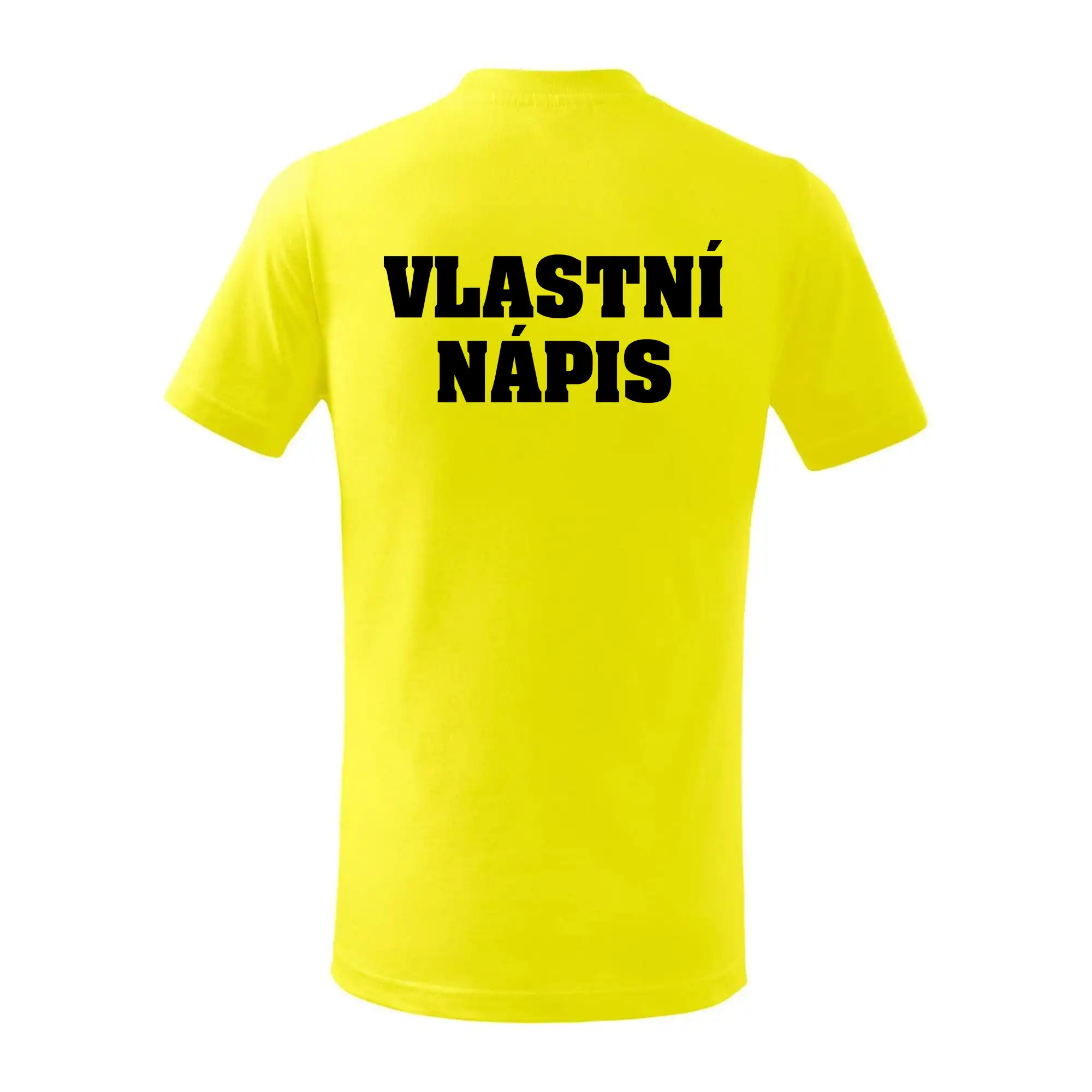 Hvězda života - vlastní nápis vpředu a vzadu
