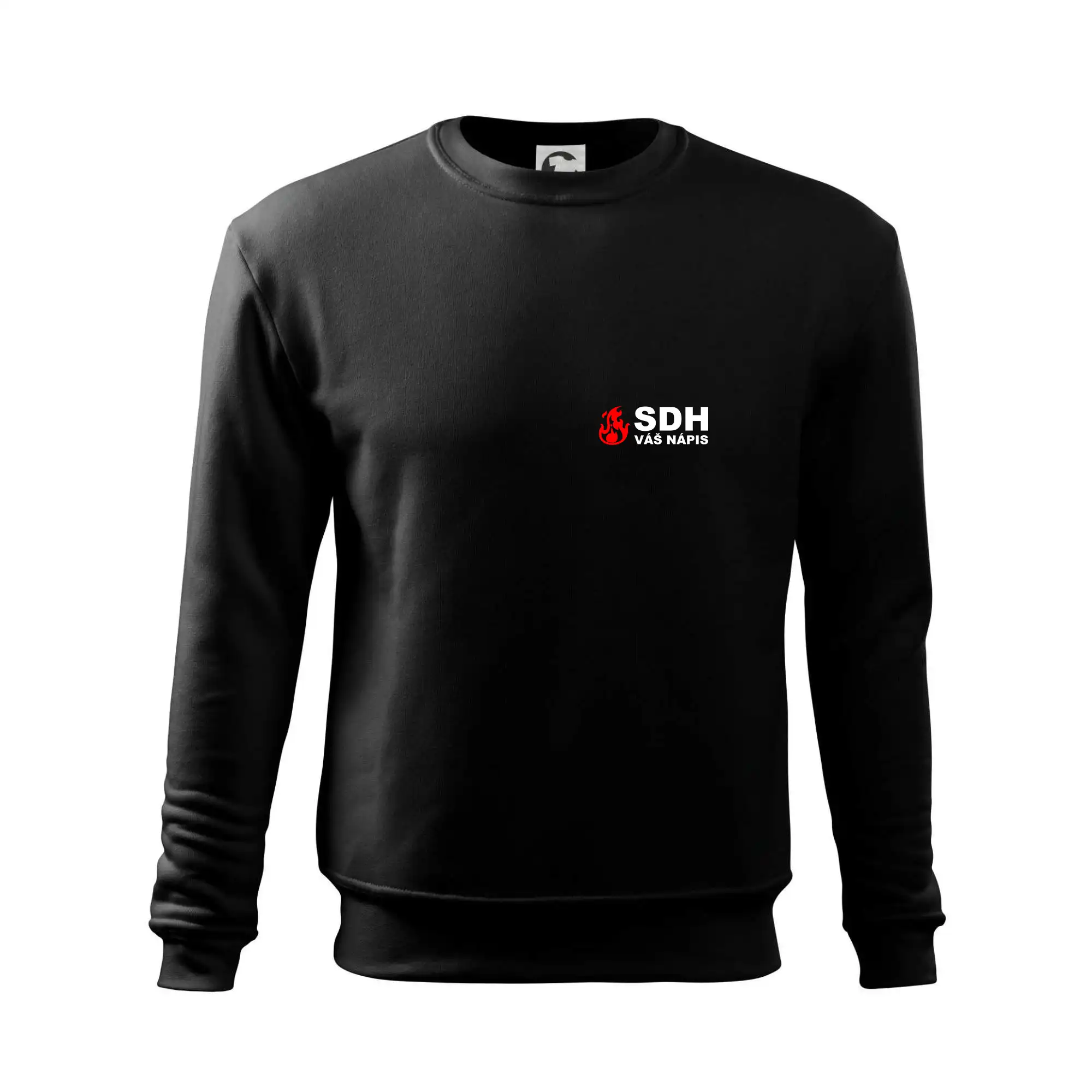 SDH nápis (oheň, název sboru - vlastní nápis)