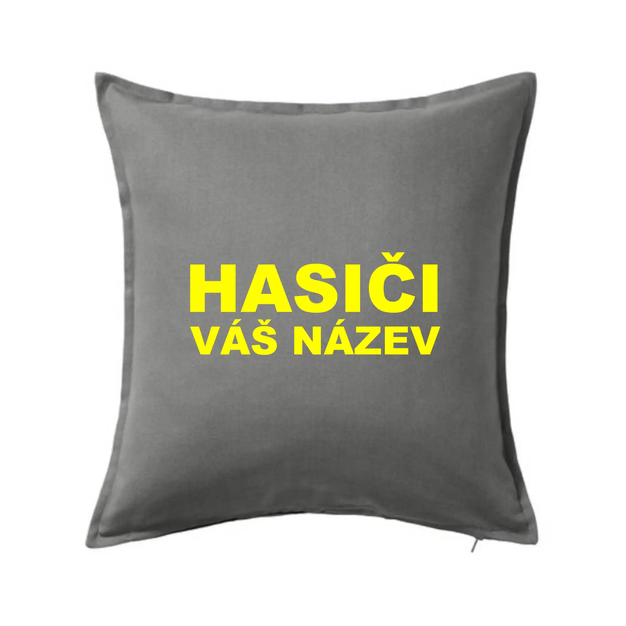 Hasiči - žlutý nápis - váš název sboru