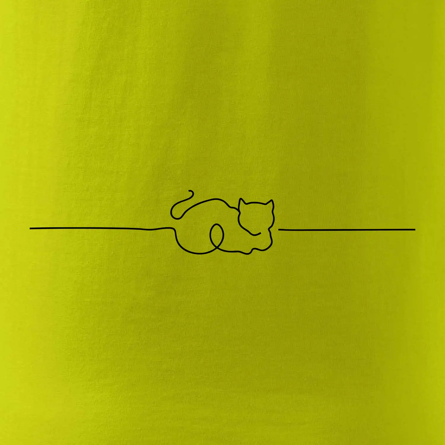 Kočka linka kreslená