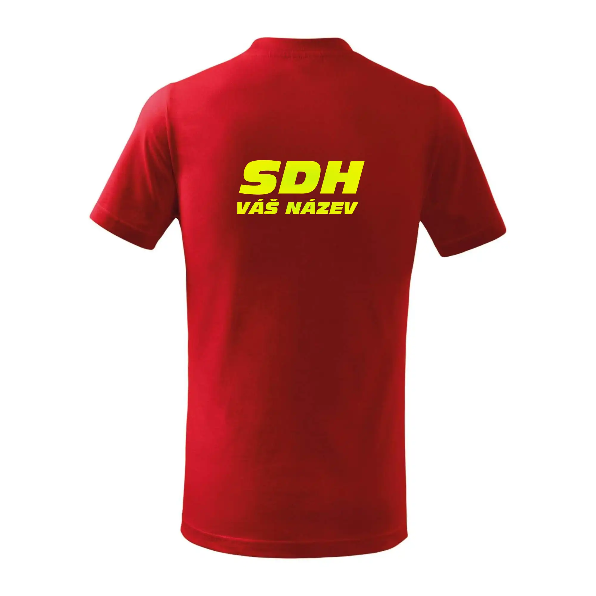 Hasičský sport SDH + váš název FLUO