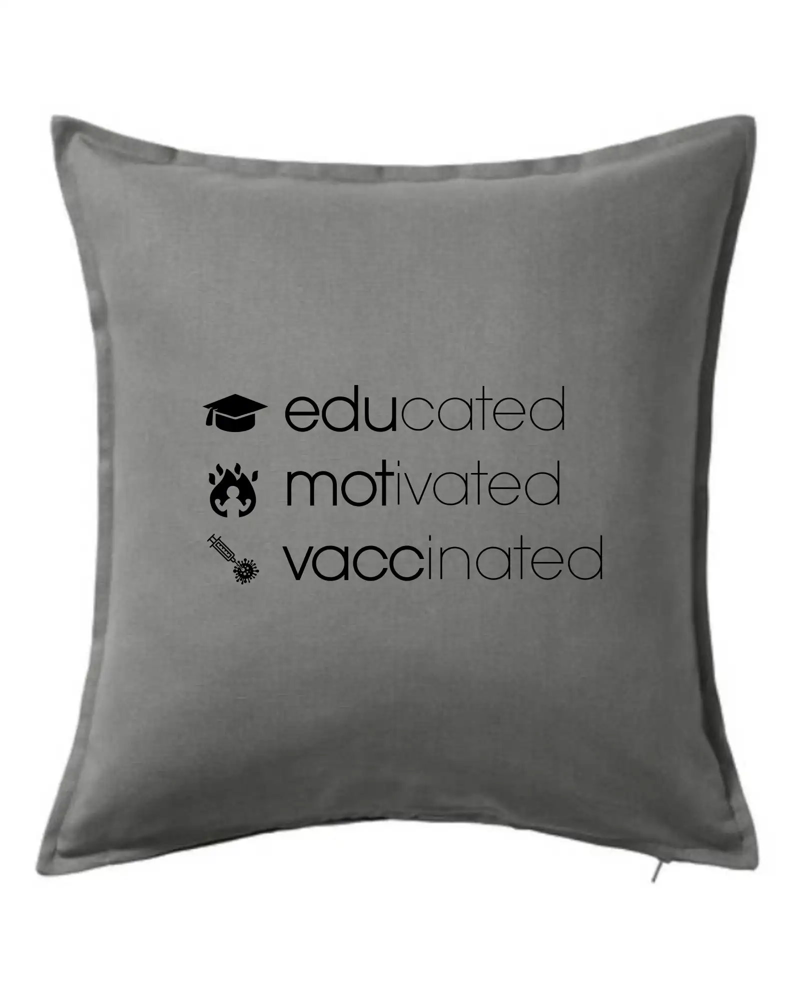 Educated motivated vaccinated