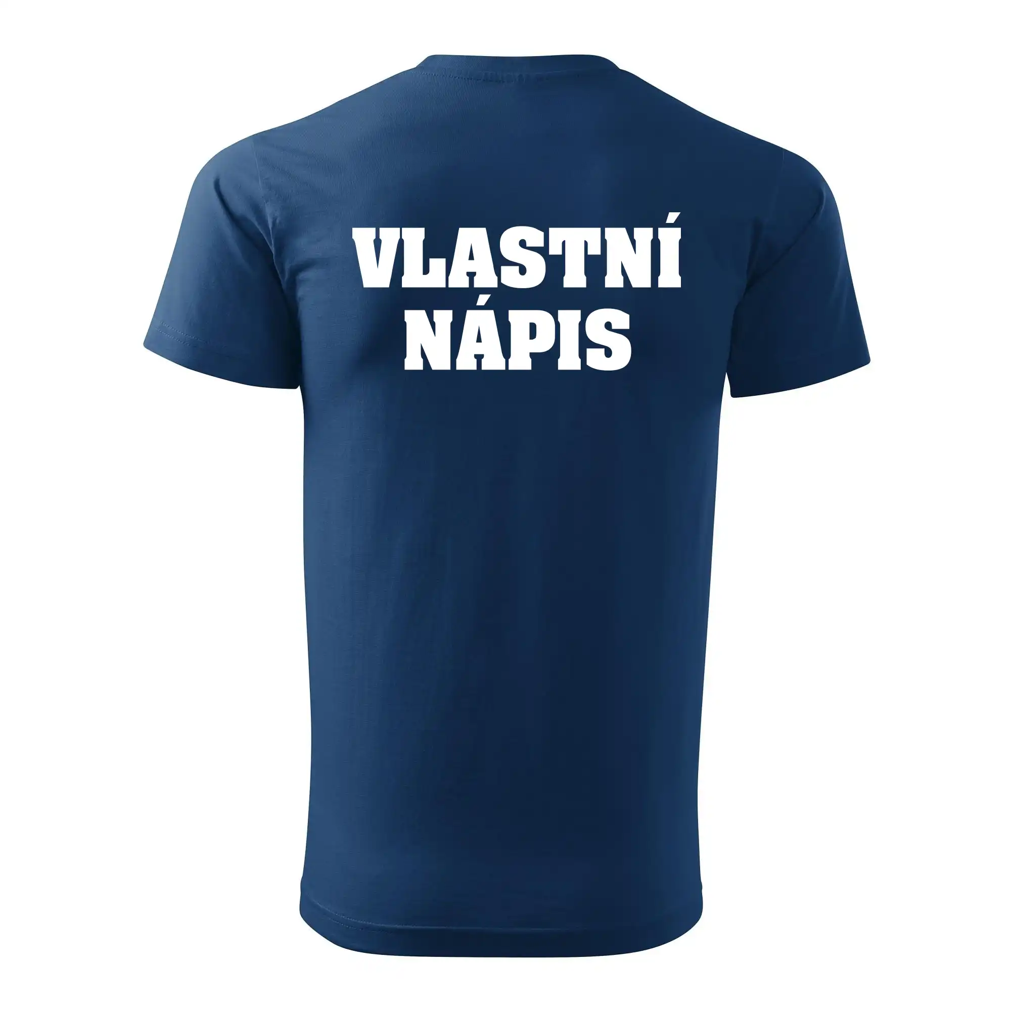 Hvězda života - vlastní nápis vpředu a vzadu