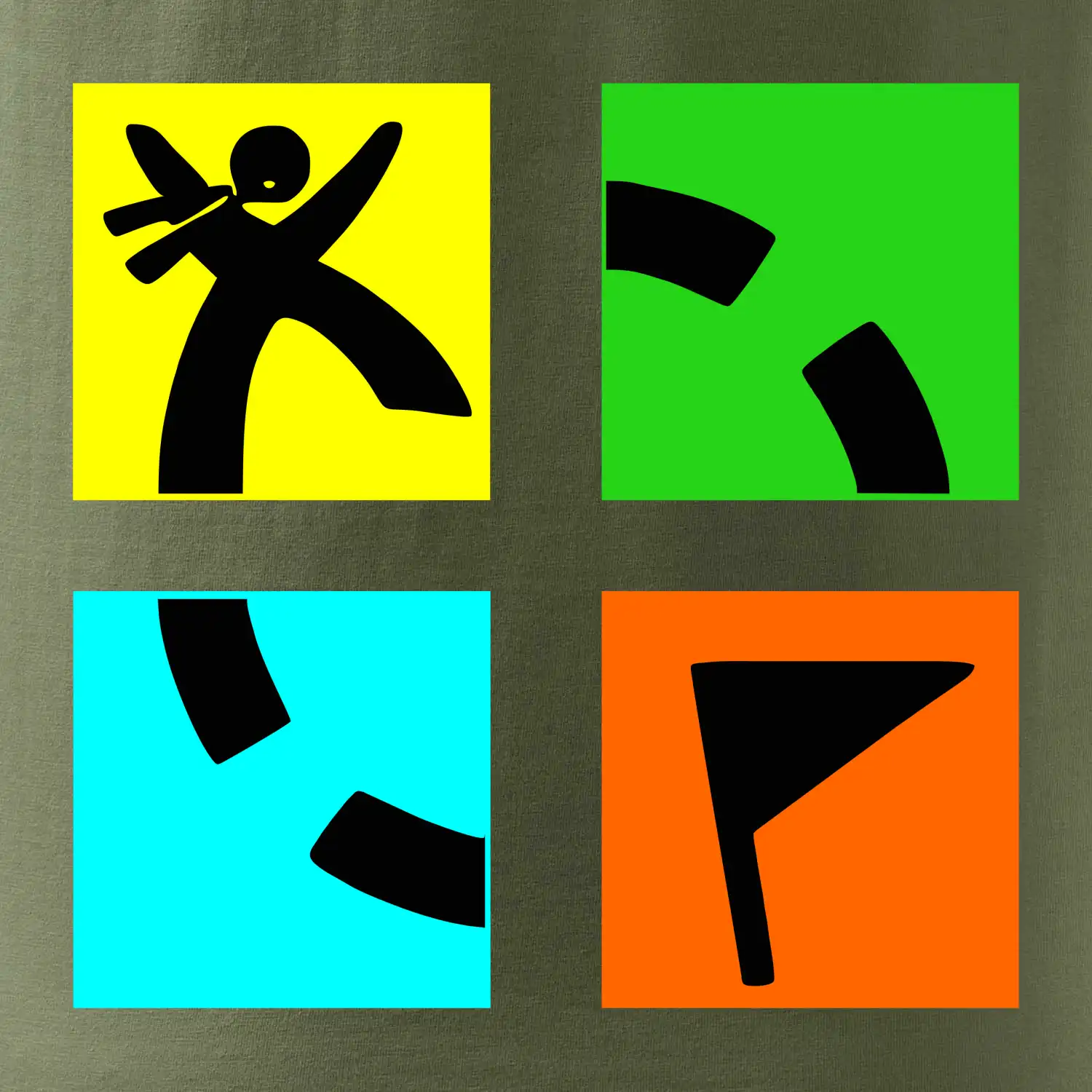 Geocaching logo barevné