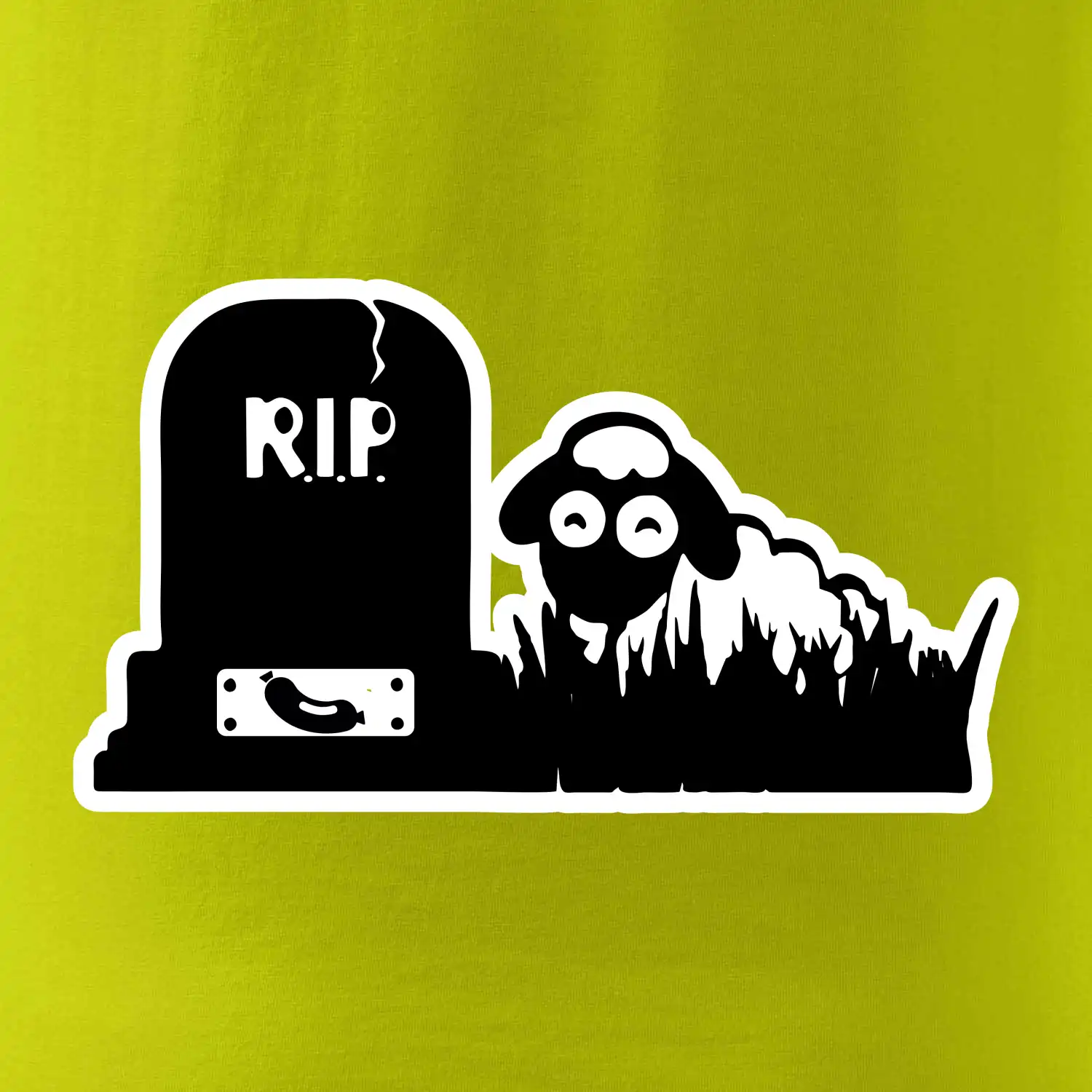 RIP - Náhrobek - Jitrnice - Ovečka