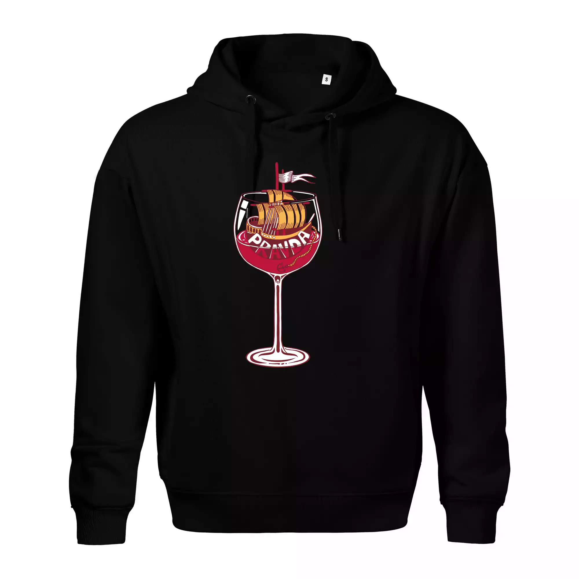 Sklenička - ve víne je pravda - červené víno (Pecka design)