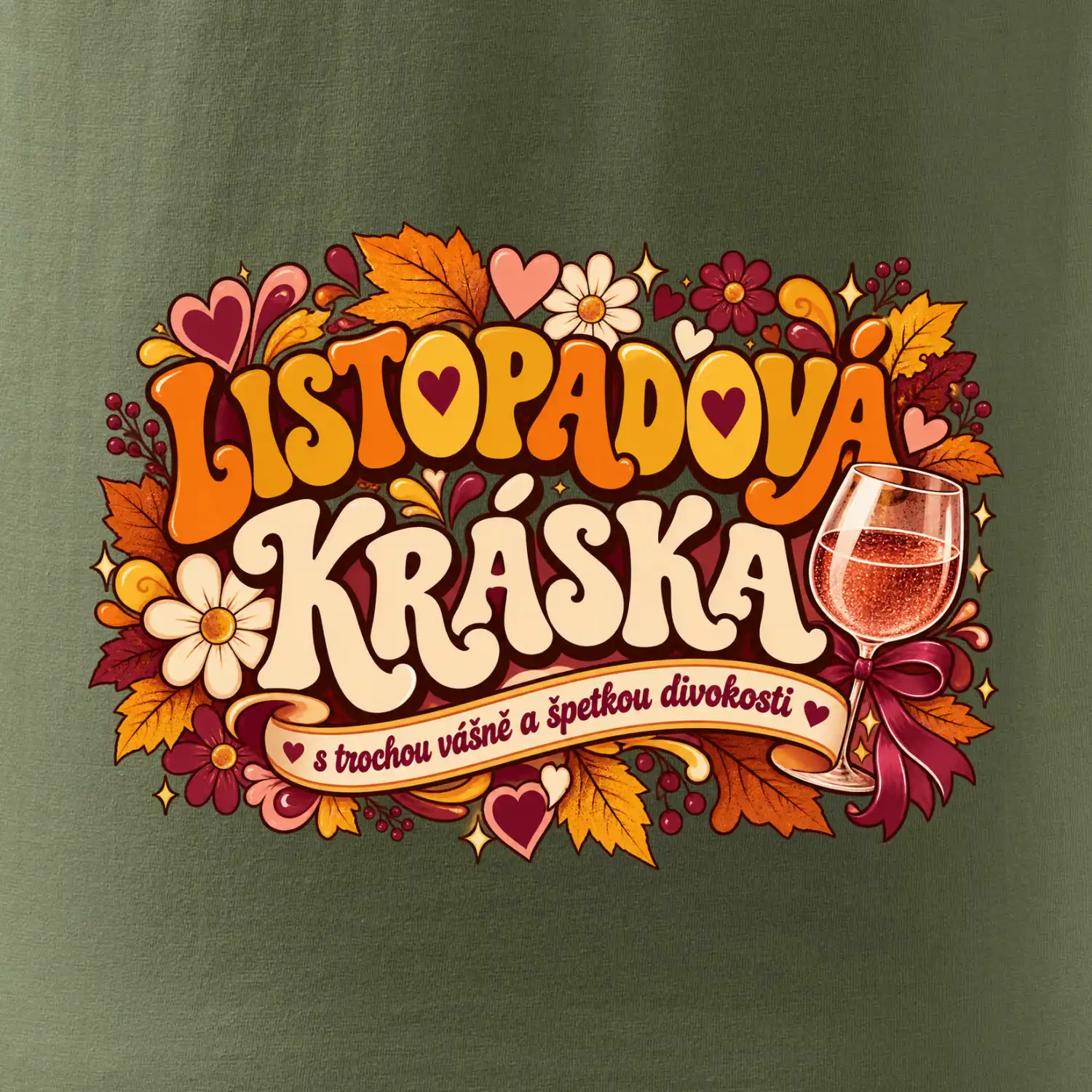 Listopadová kráska s vášní a špetkou divokosti