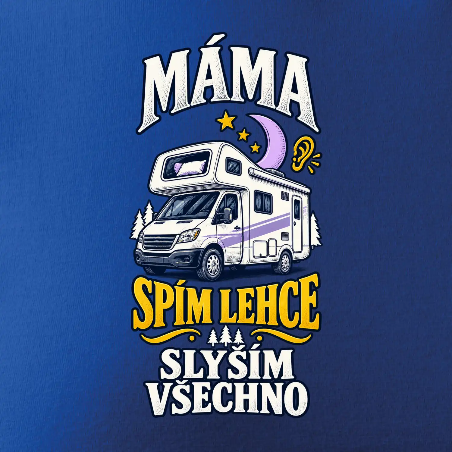 Máma spím lehce slyším všechno rodinná alkovna