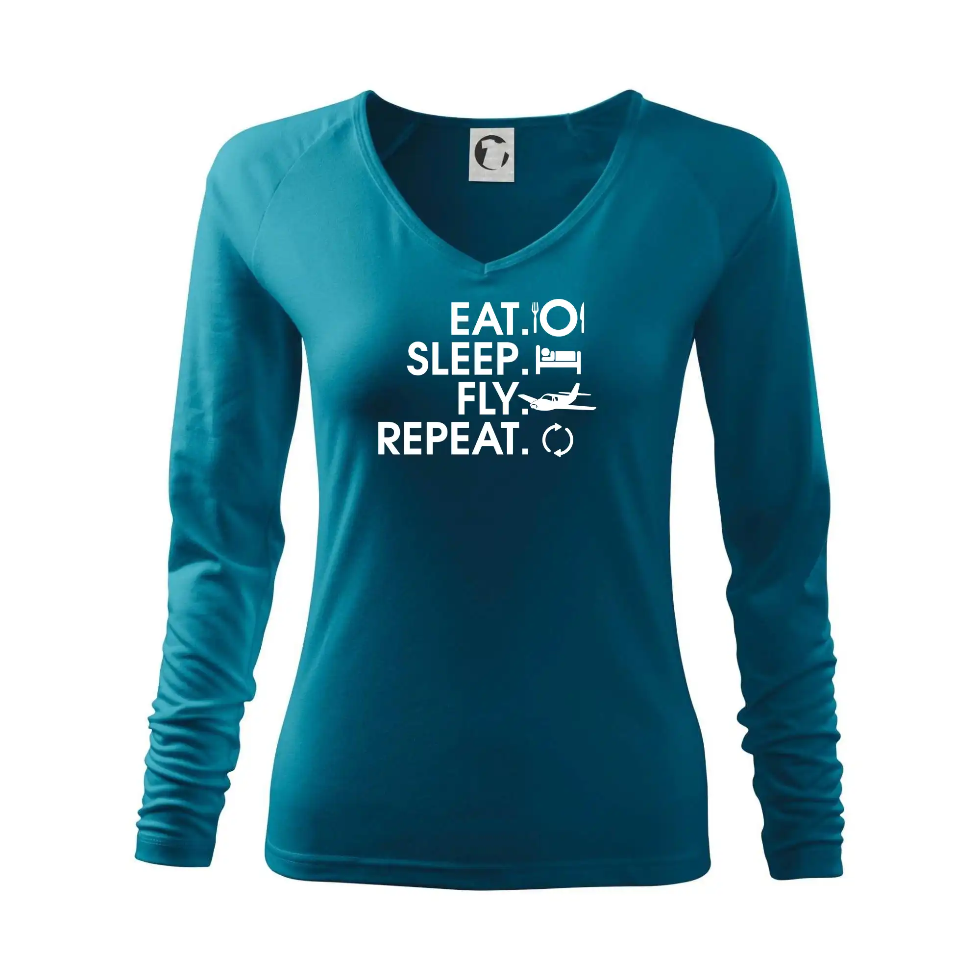 Eat sleep fly repeat