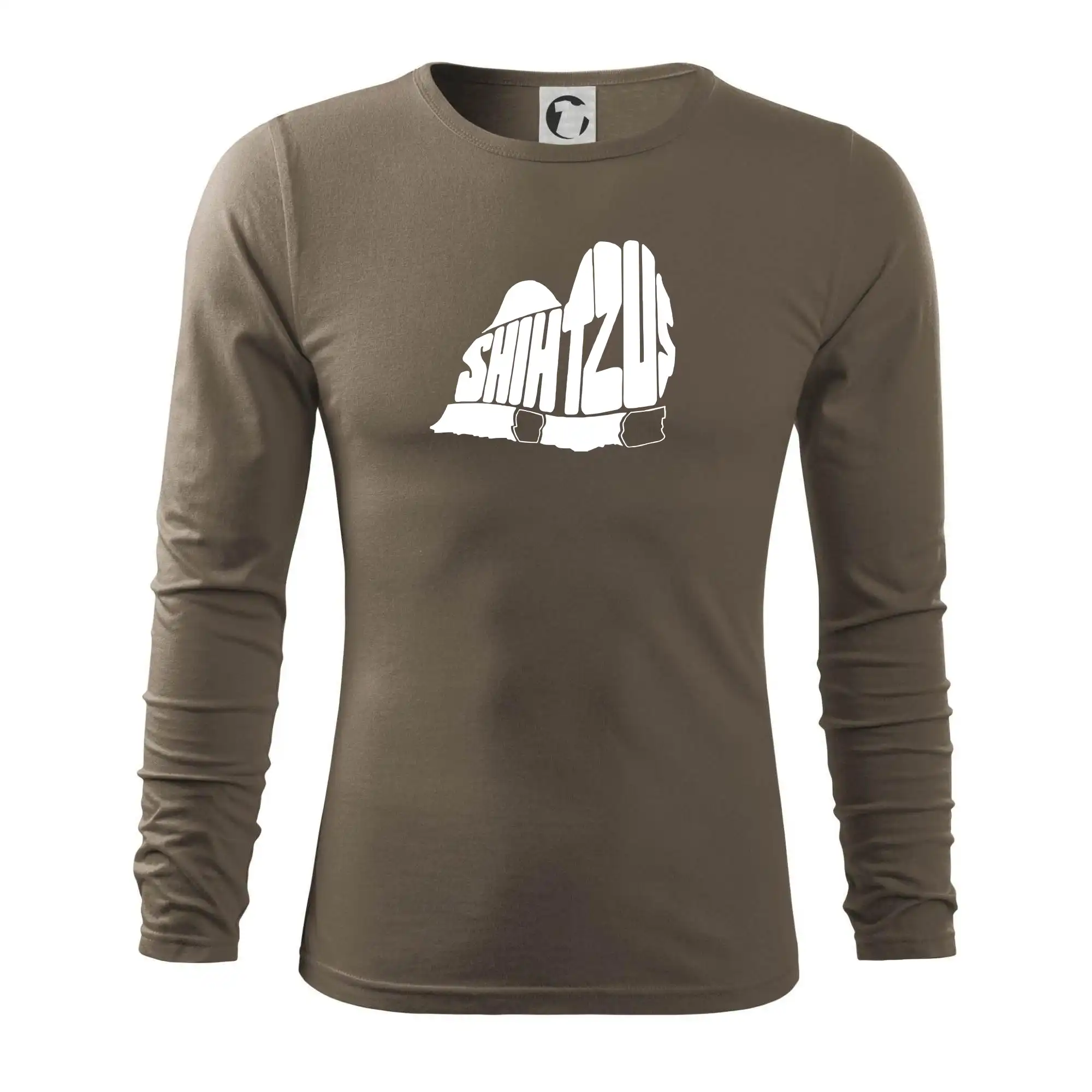 Shih-tzu - nápis v těle