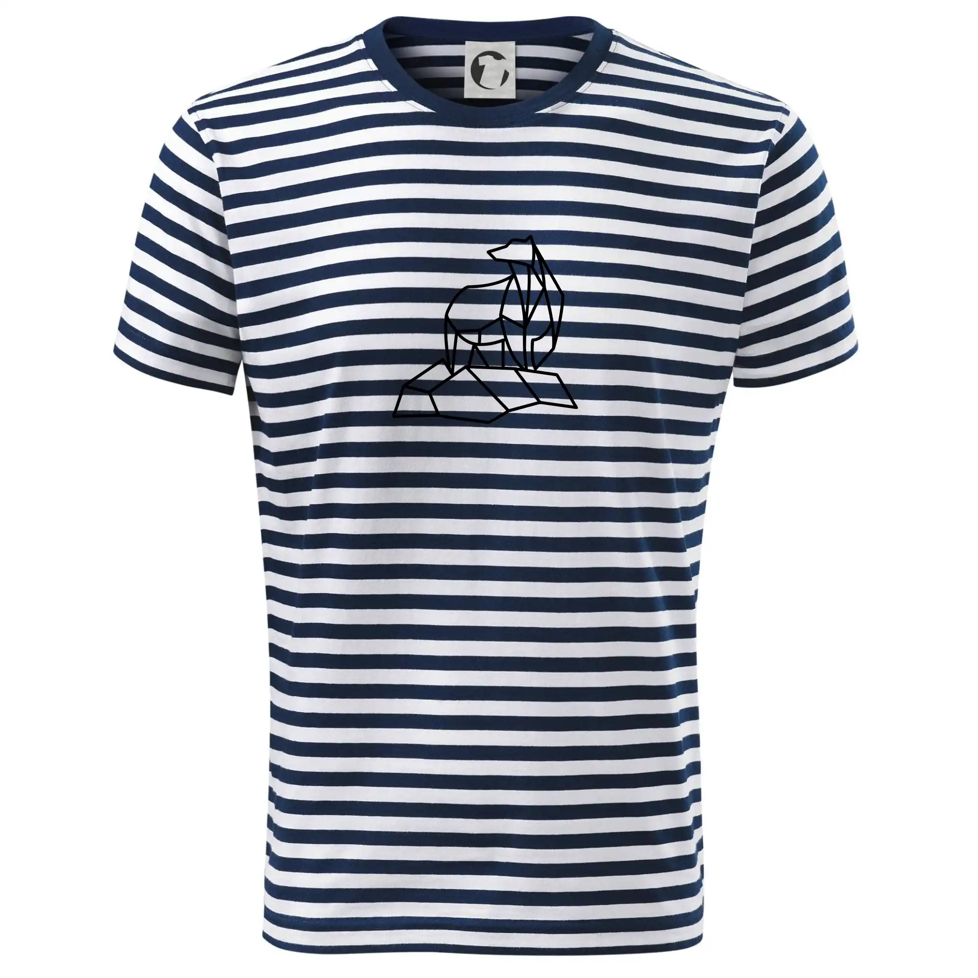 Geometrie lední medvěd na ledu