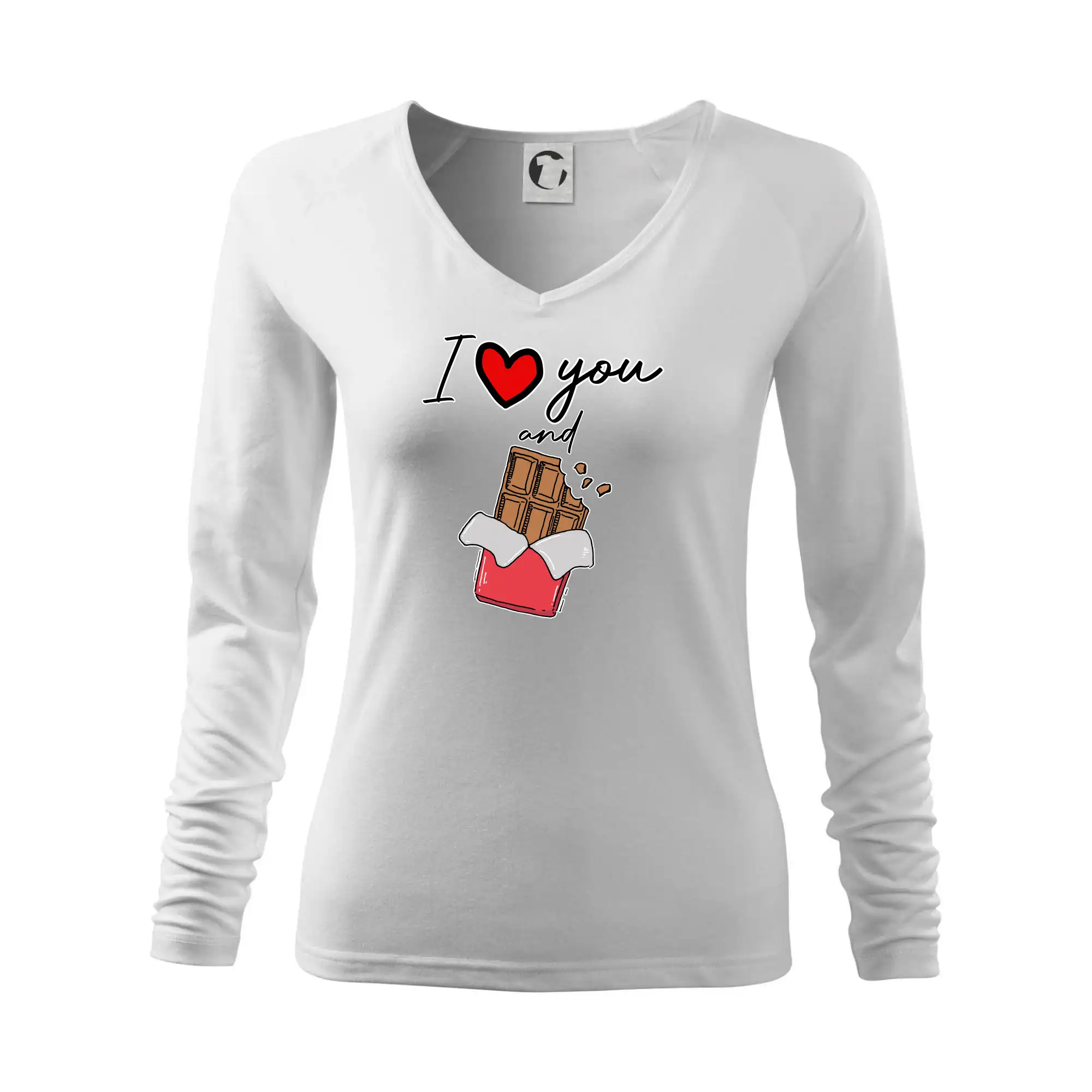 I love you and chocolate