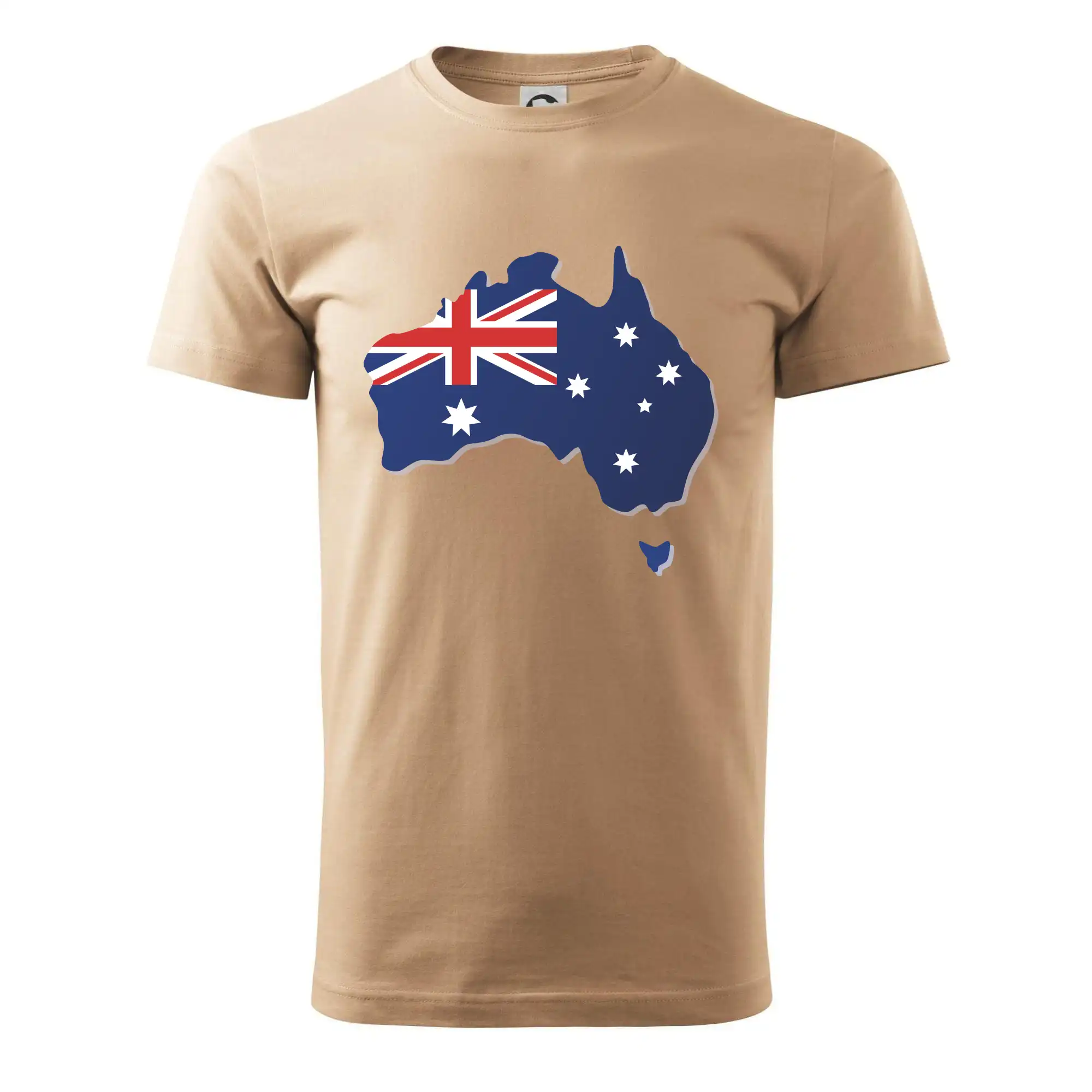 Austrálie - vlajka mapa