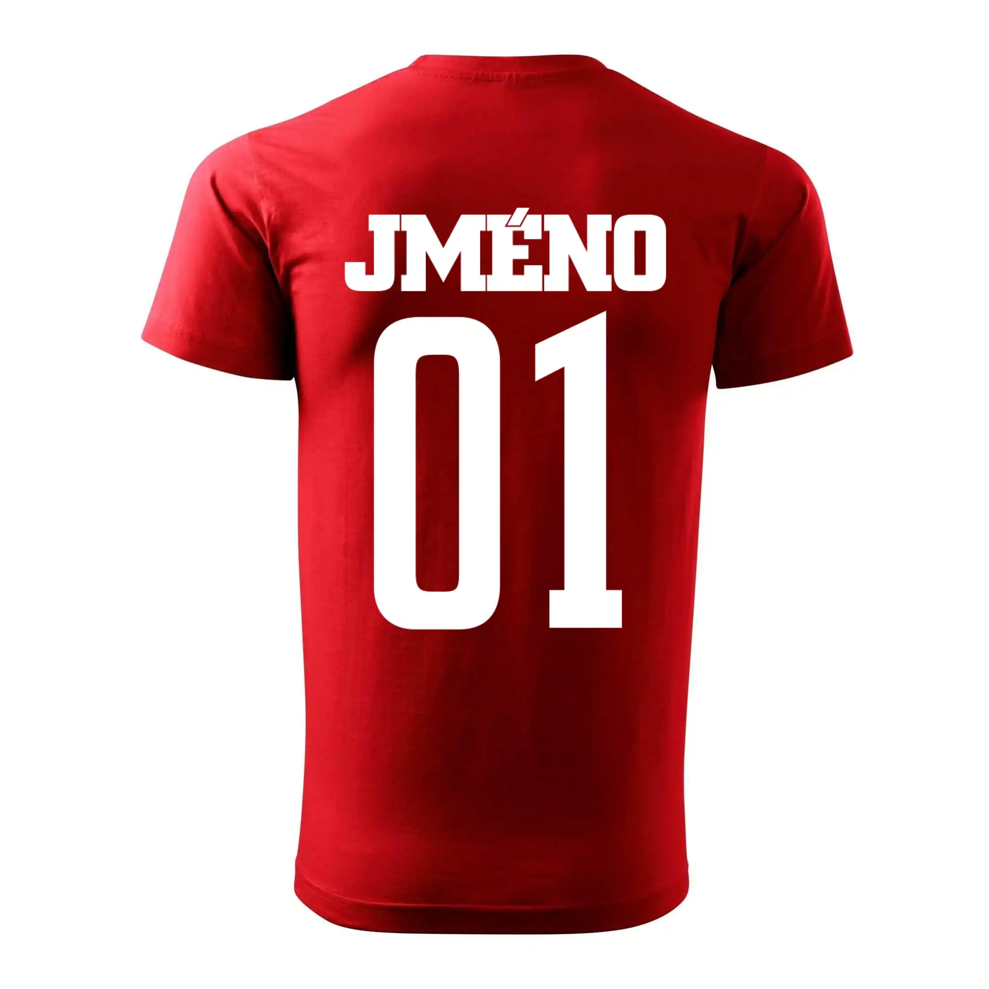 Fotbalový dres - vlastní jméno a číslo