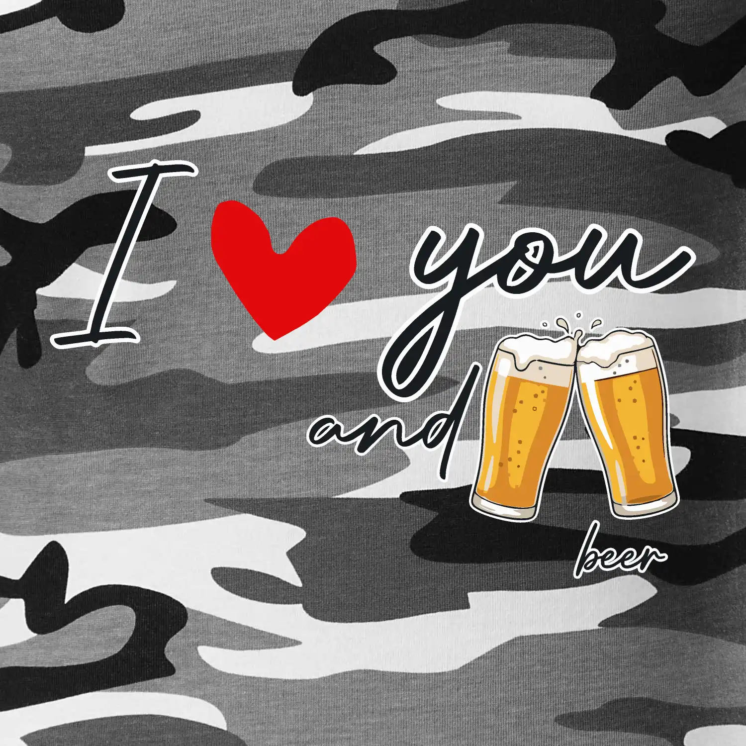 I love beer and beer