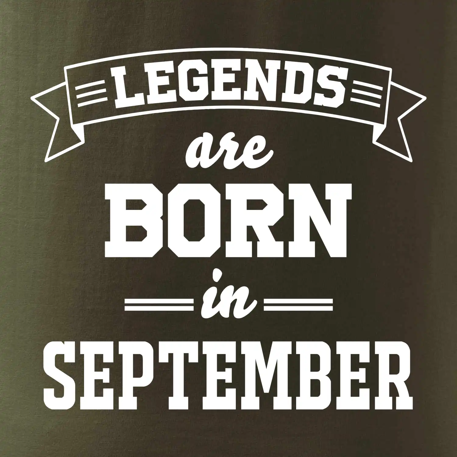 Legends are born in September