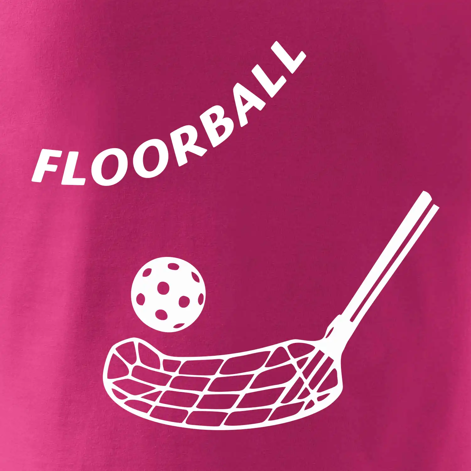 Floorball nápis šikmo