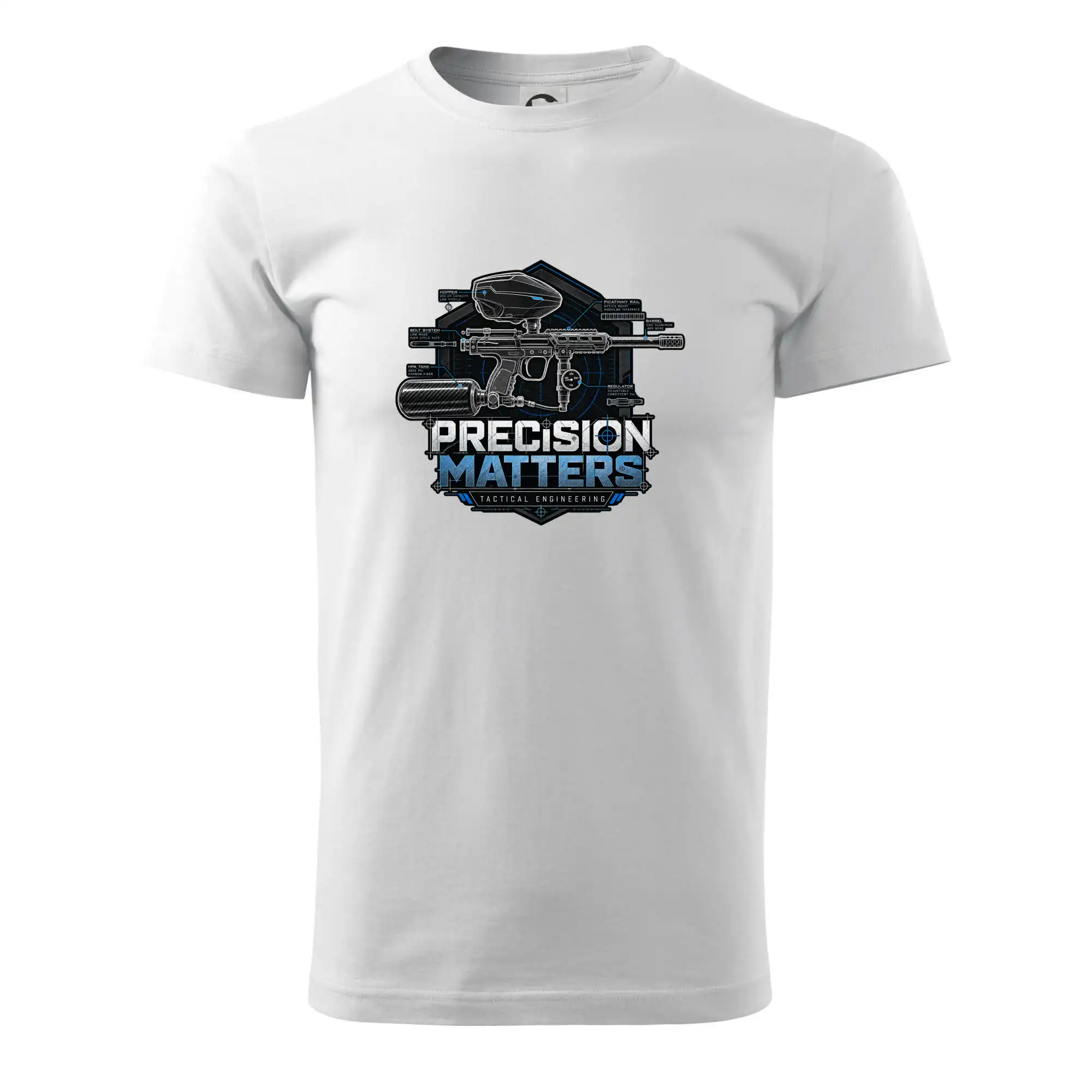 Technický nákres precision matters paintball