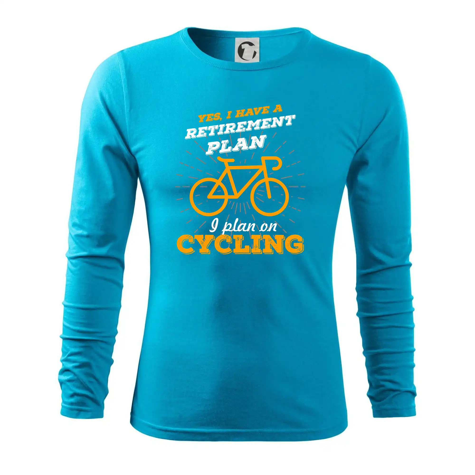 Oranžové kolo - Yes, I have a retirement plan, I plan on cycling