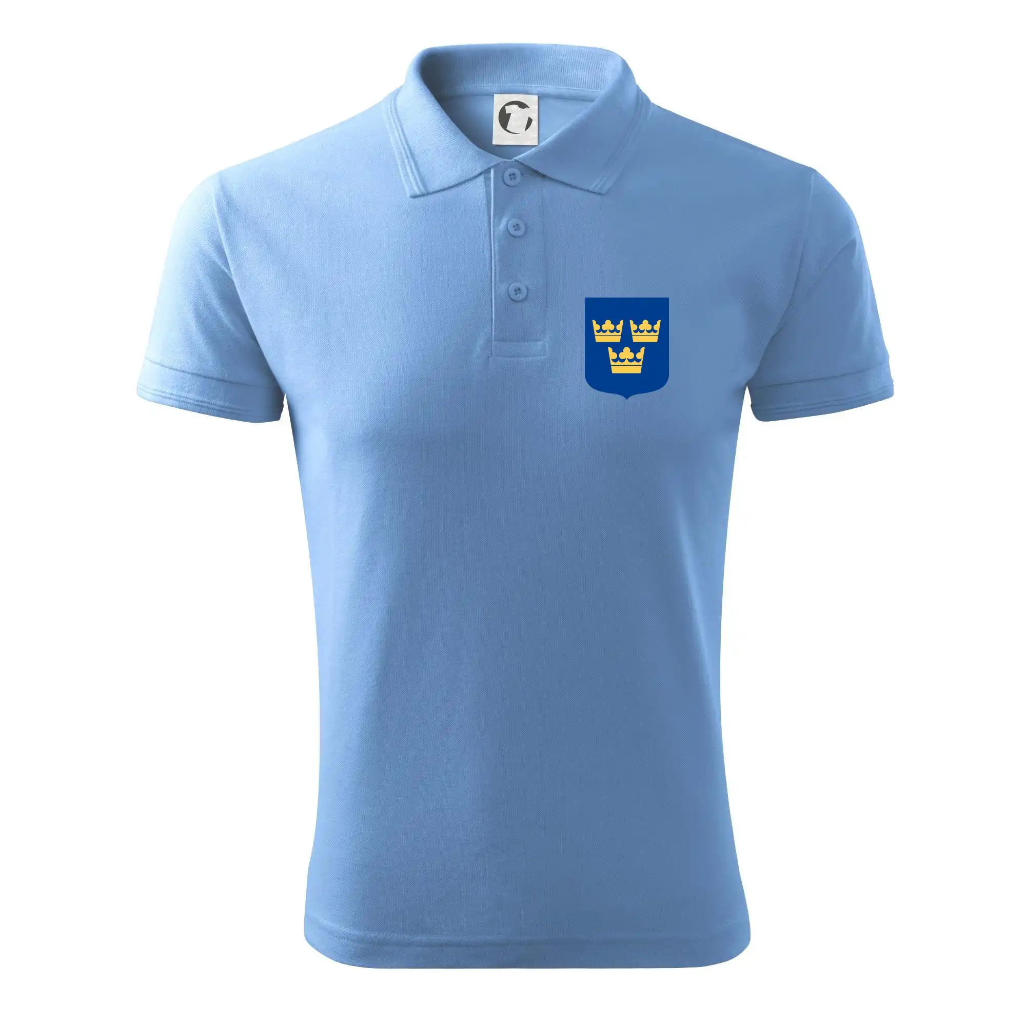 Švédský znak tři korunky na prso