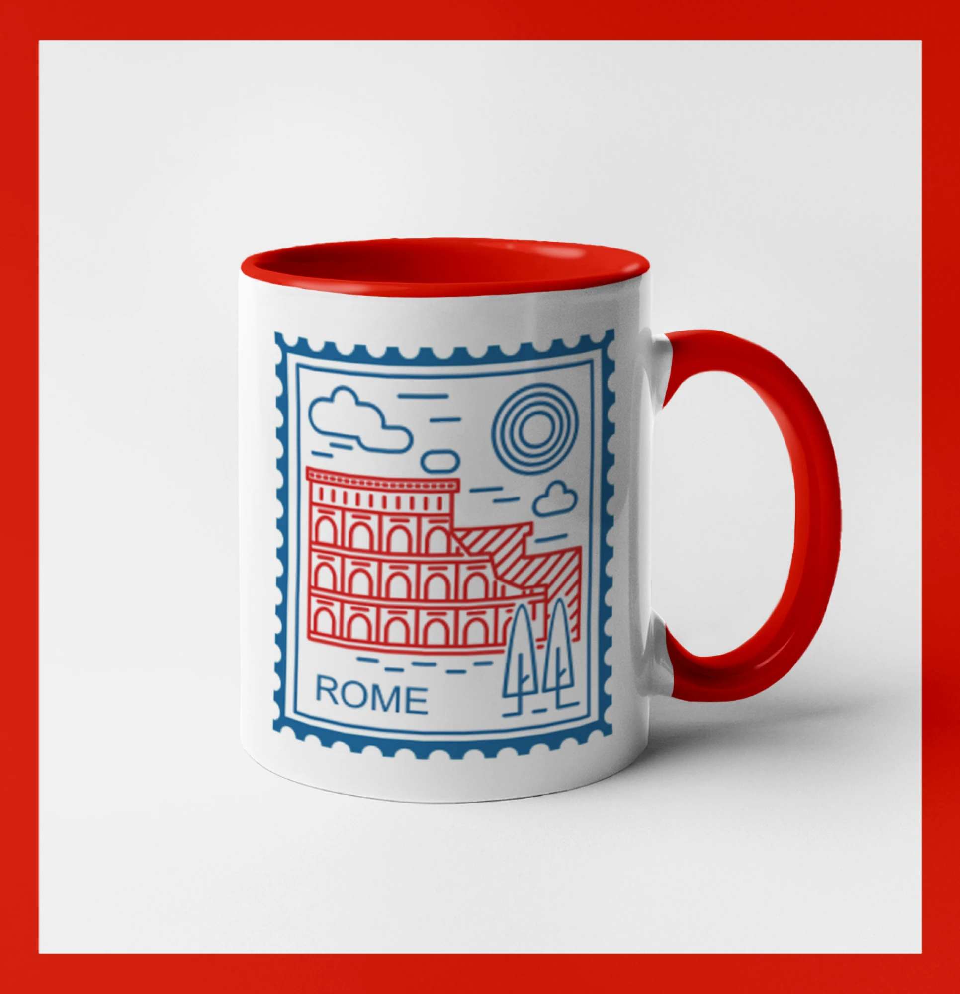 Řím známka jednoduchá