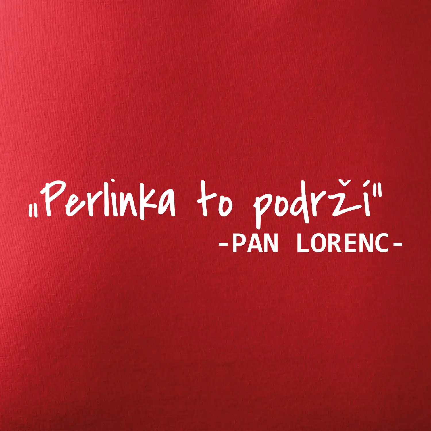 Stavíme svépomoci -  Perlinka to podrží