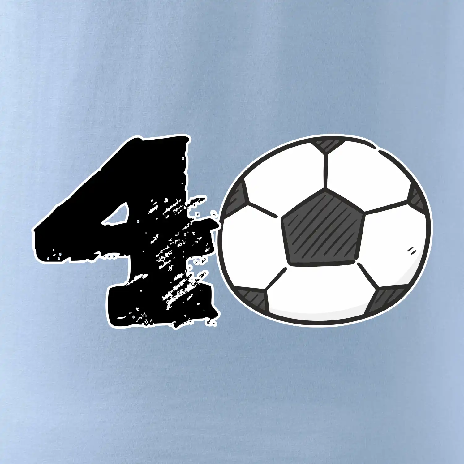 Fotbal kulaté narozeniny 40