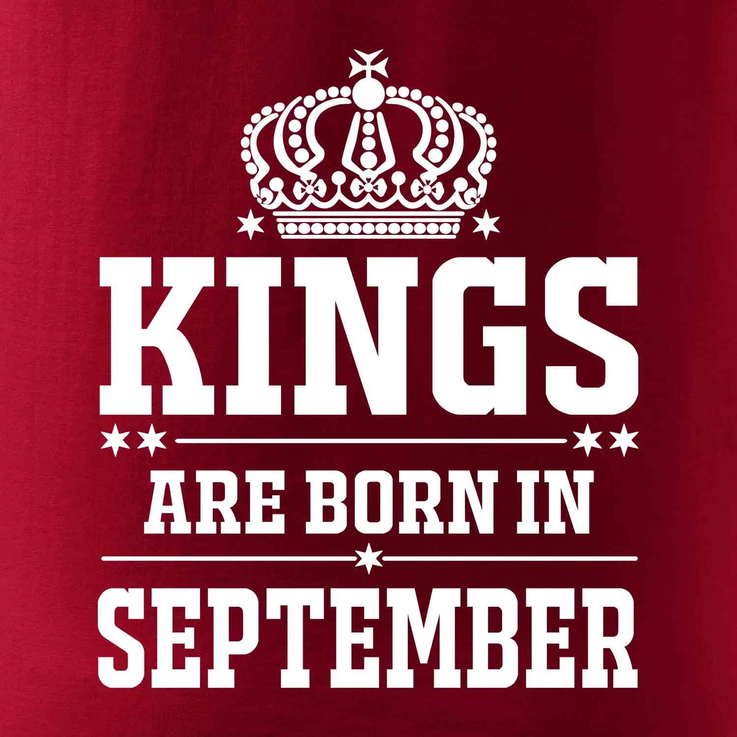 Kings are born in September