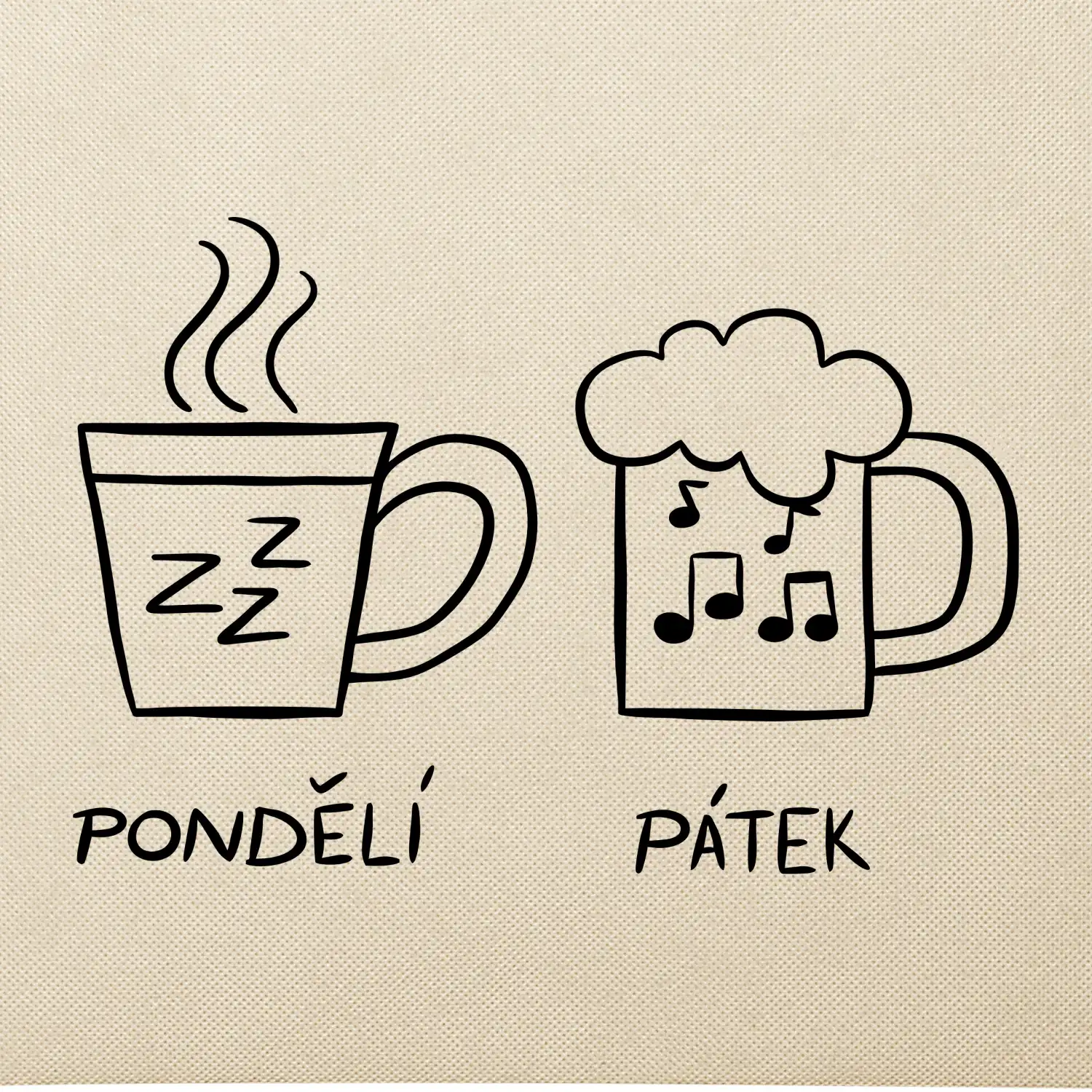 Pondělí Pátek - Kafe Pivo