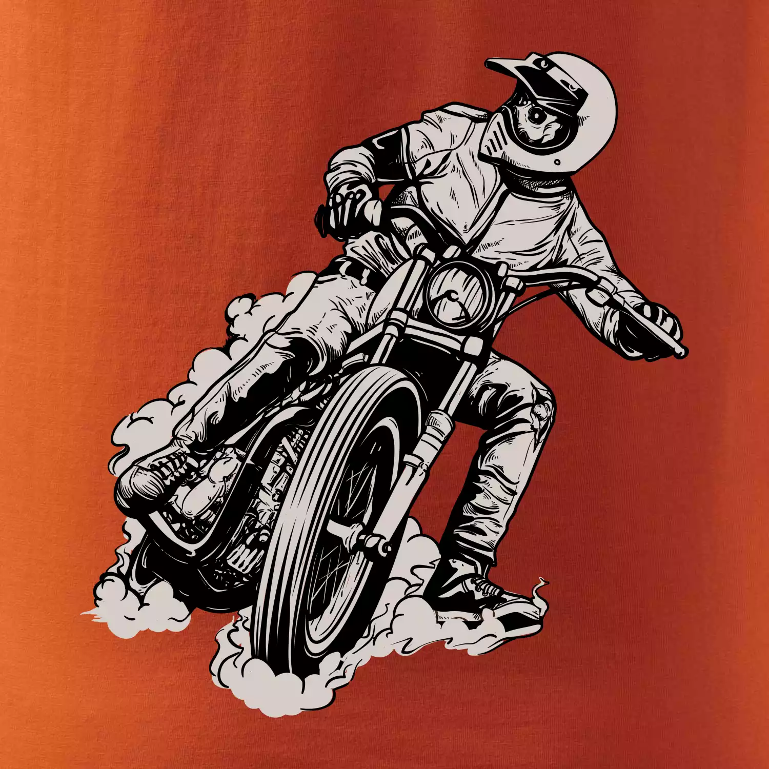 Motorkář bokem