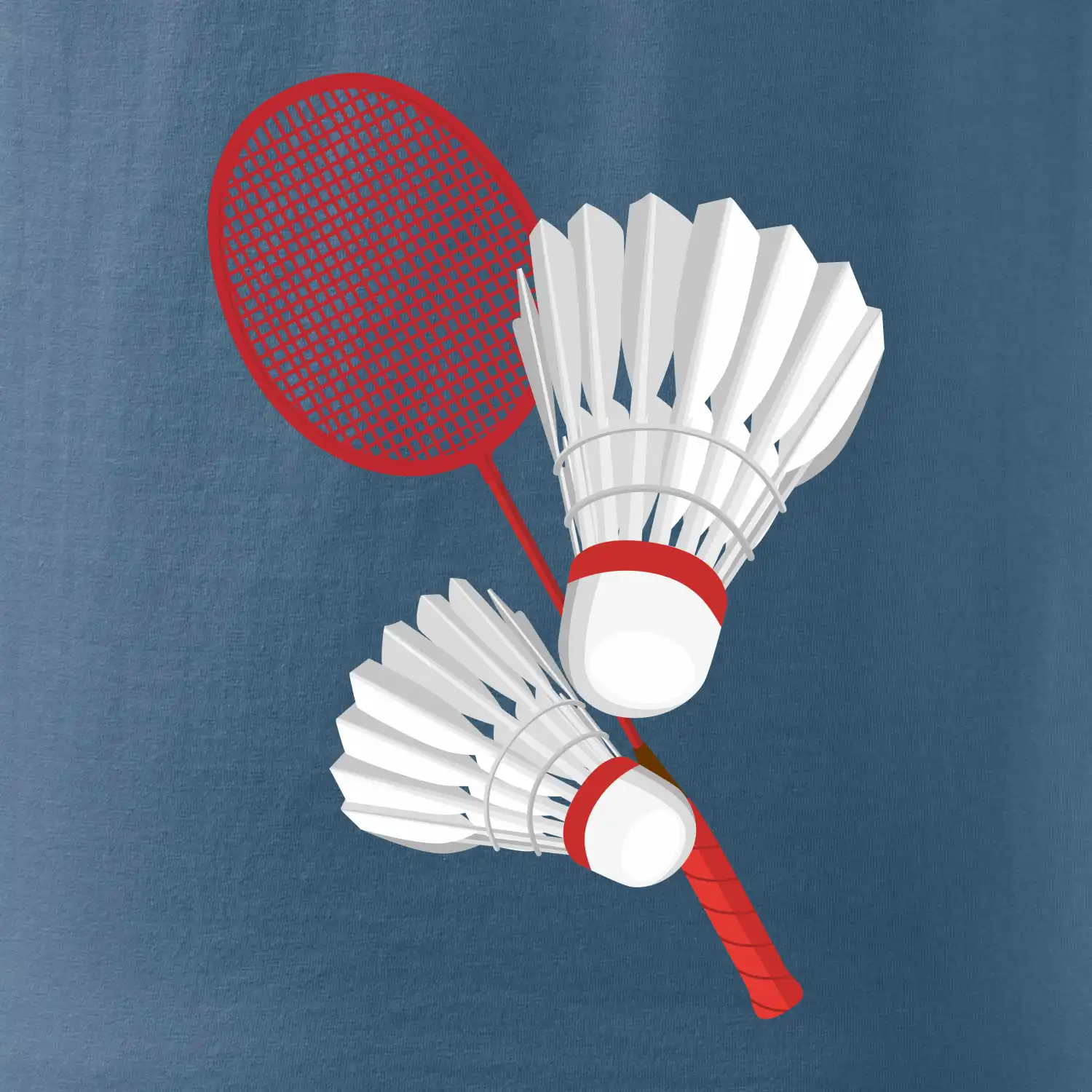 Badminton - pálka a košík