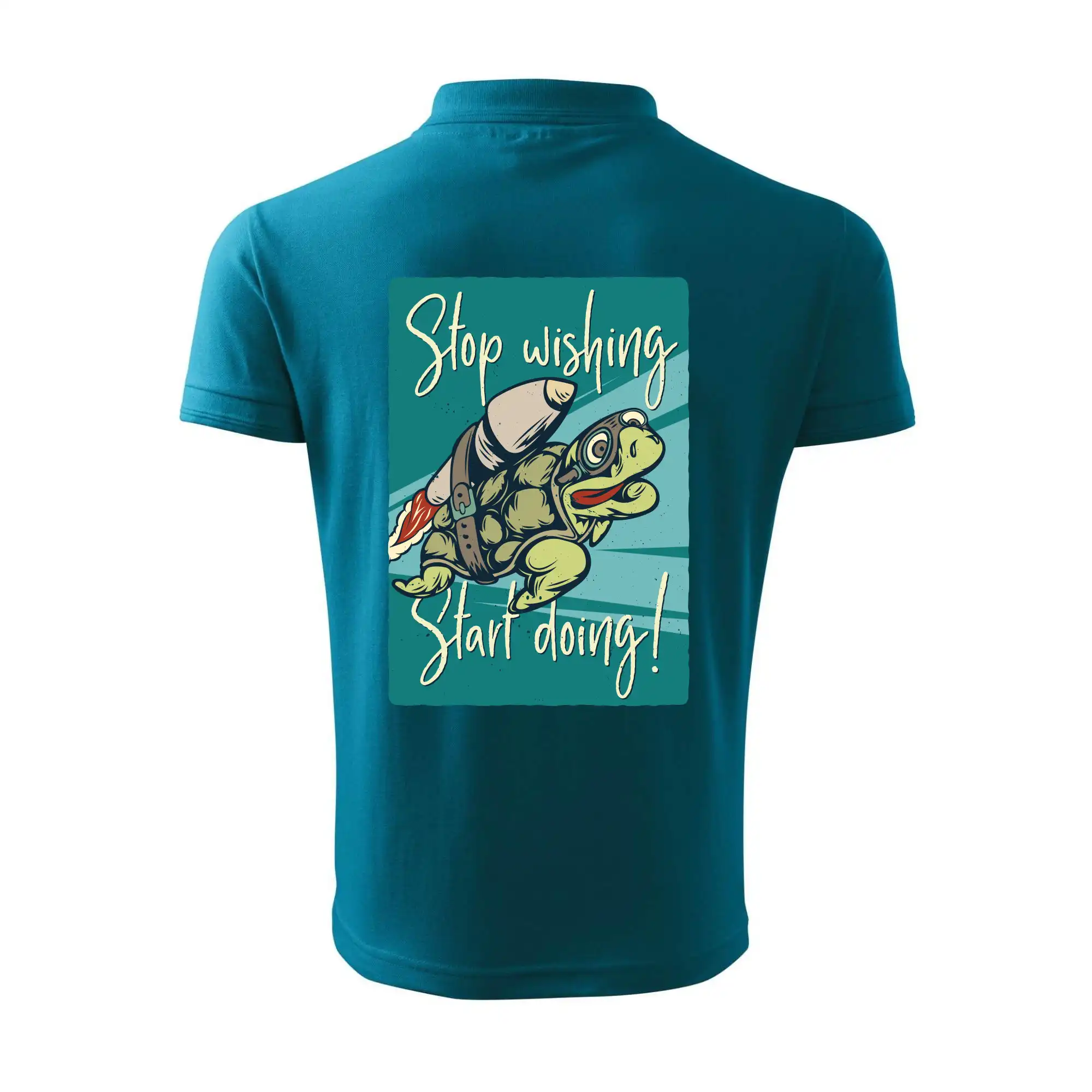Stop wishing start doing želva