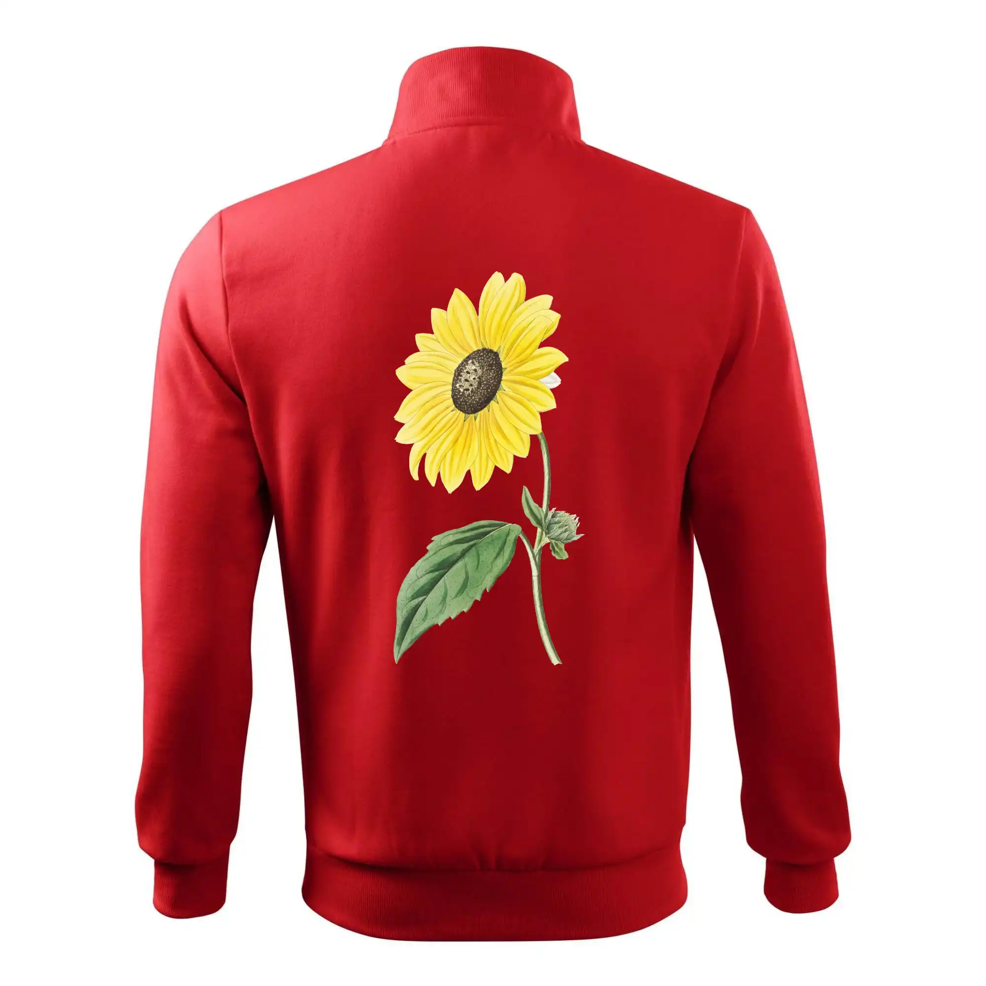 Slunečnice otočená