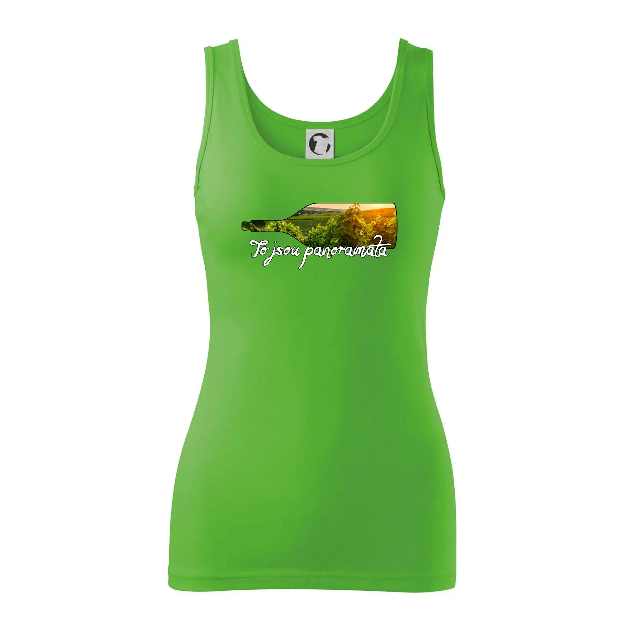 To jsou panoramata vinice