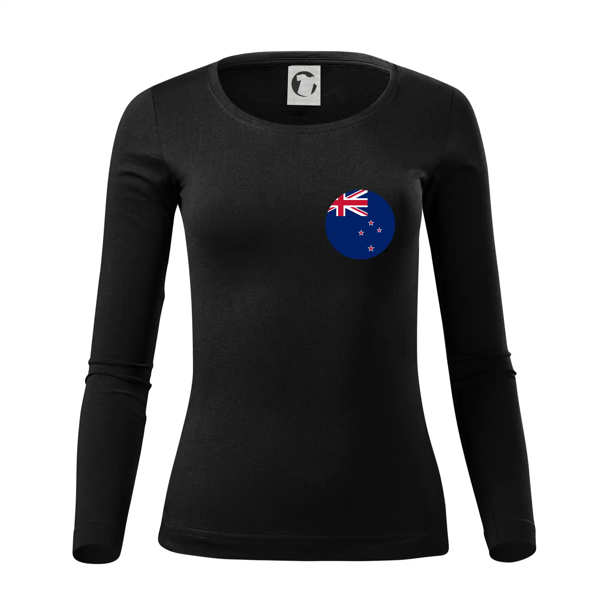 Nový Zéland - Vlajka kulatá prso